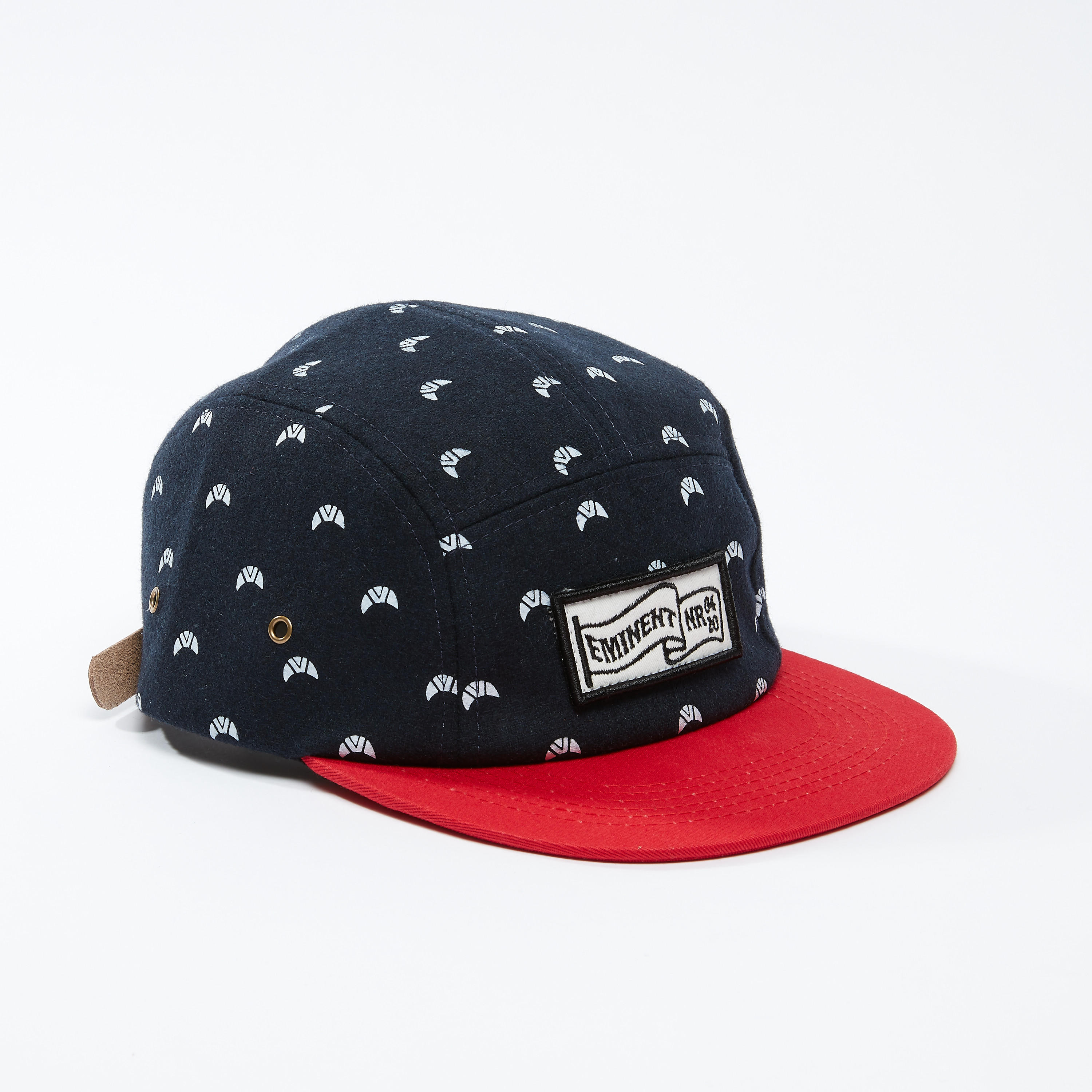 Printed Cap with Plate Buckle Closure-men-caps-image-1