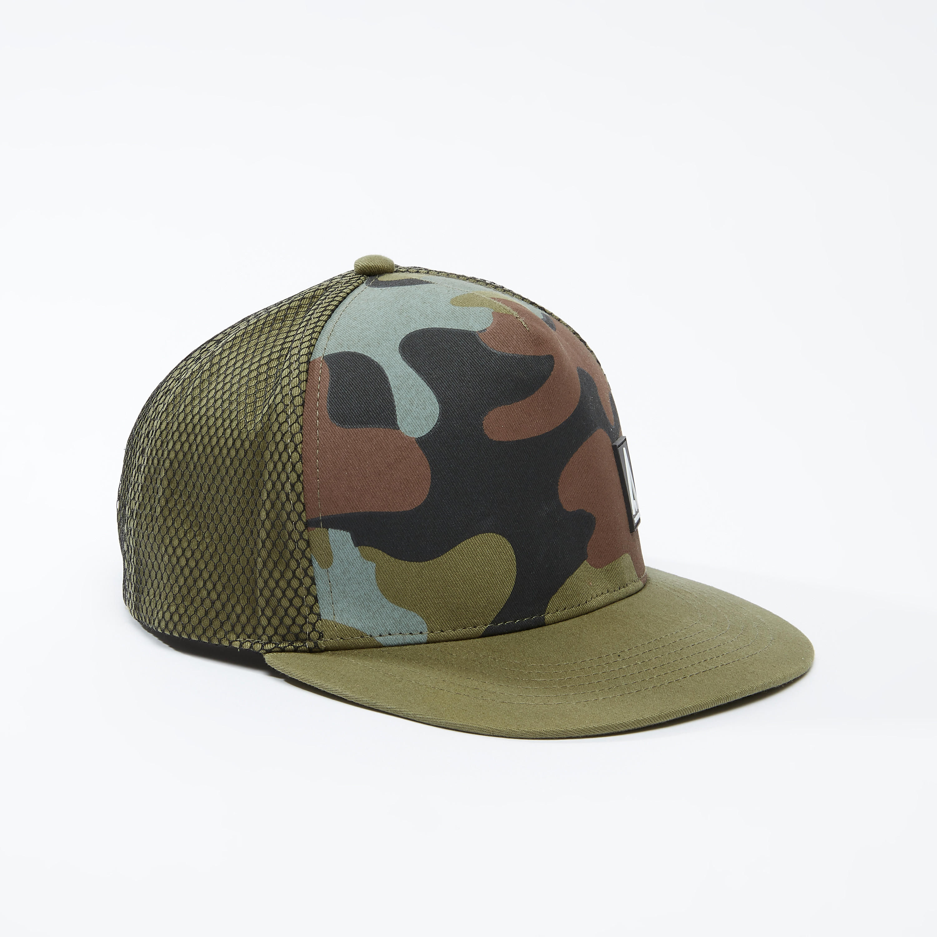 قبعة كاب بزر إغلاق وطبعات مموّهة-men-caps-image-4
