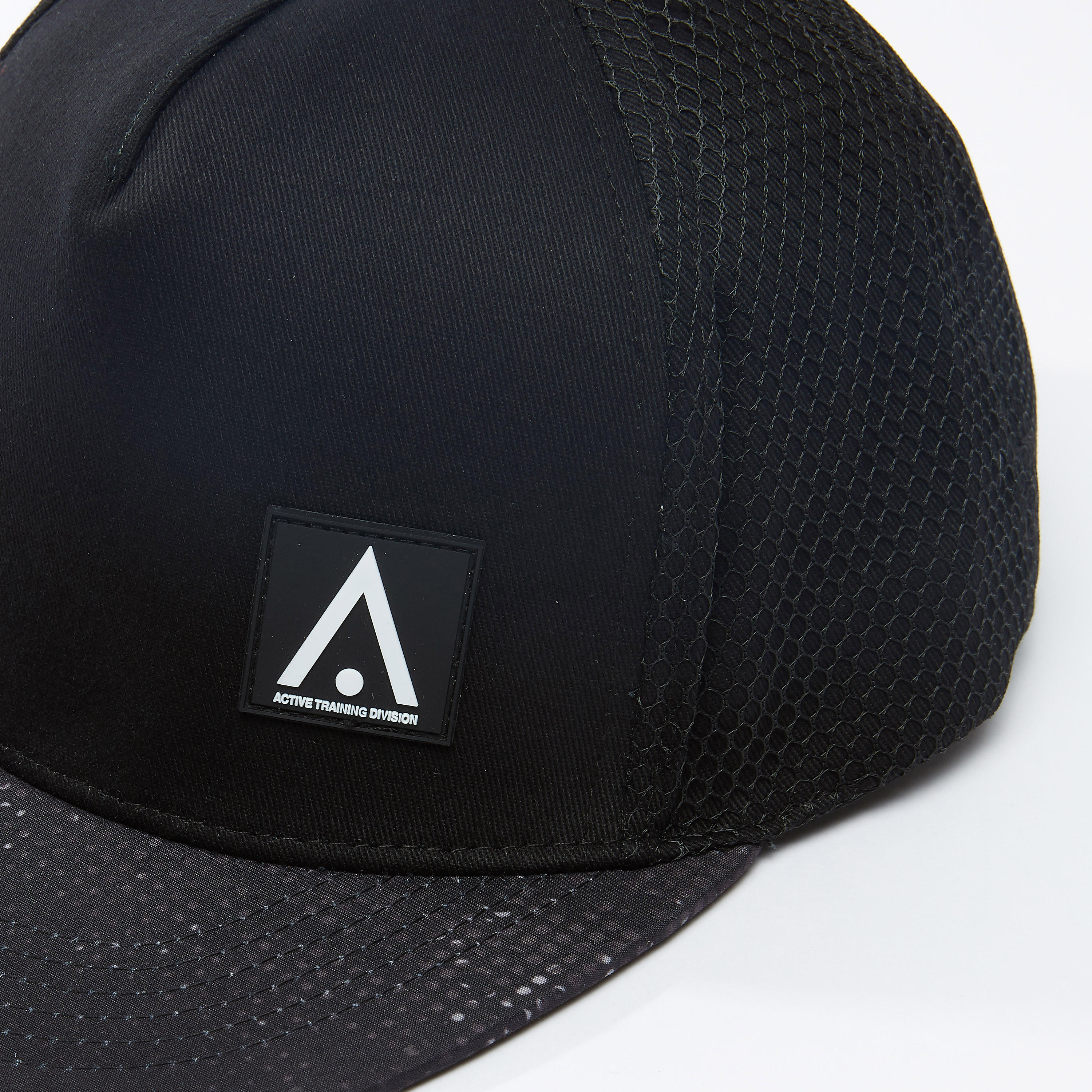 Textured Cap with Snap Closure-men-caps-image-3