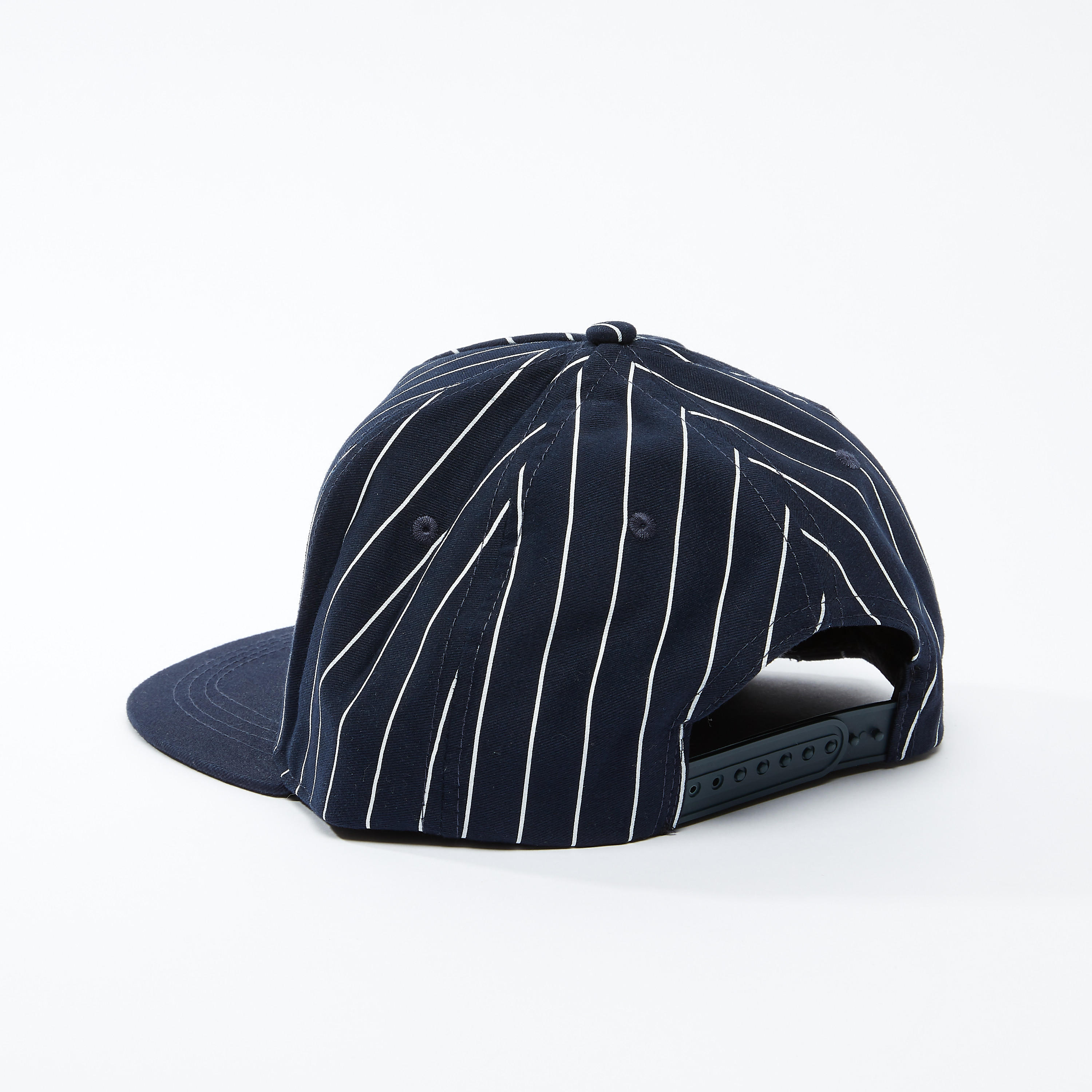 قبعة كاب مقلّمة بزر إغلاق-men-caps-image-1