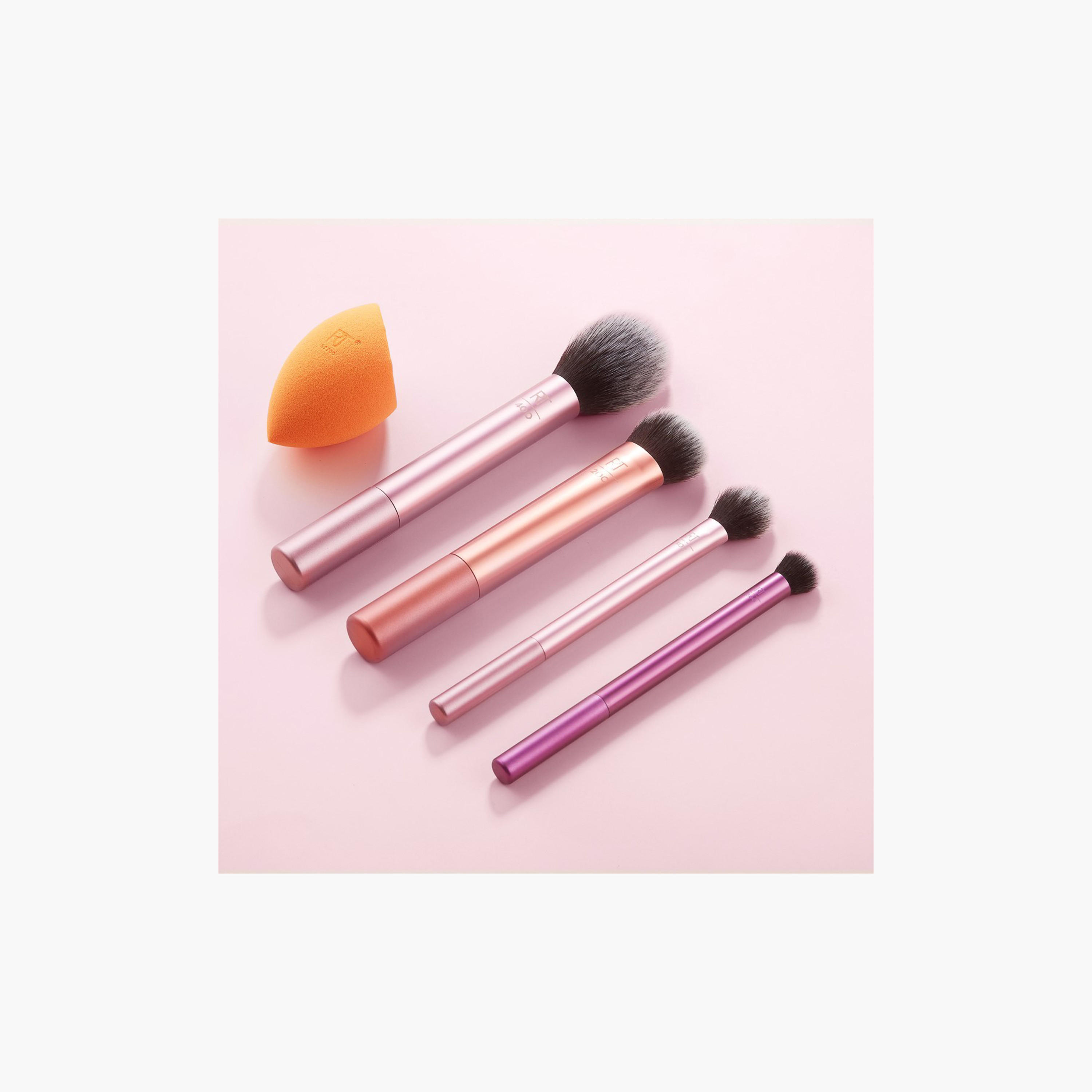 مجموعة فرش مكياج افريداي اسينشيالز من ريل تيكنيكس -من 5 قطع-beautyandpersonalcare-makeup-brushesandaccessories-brushes-image-5
