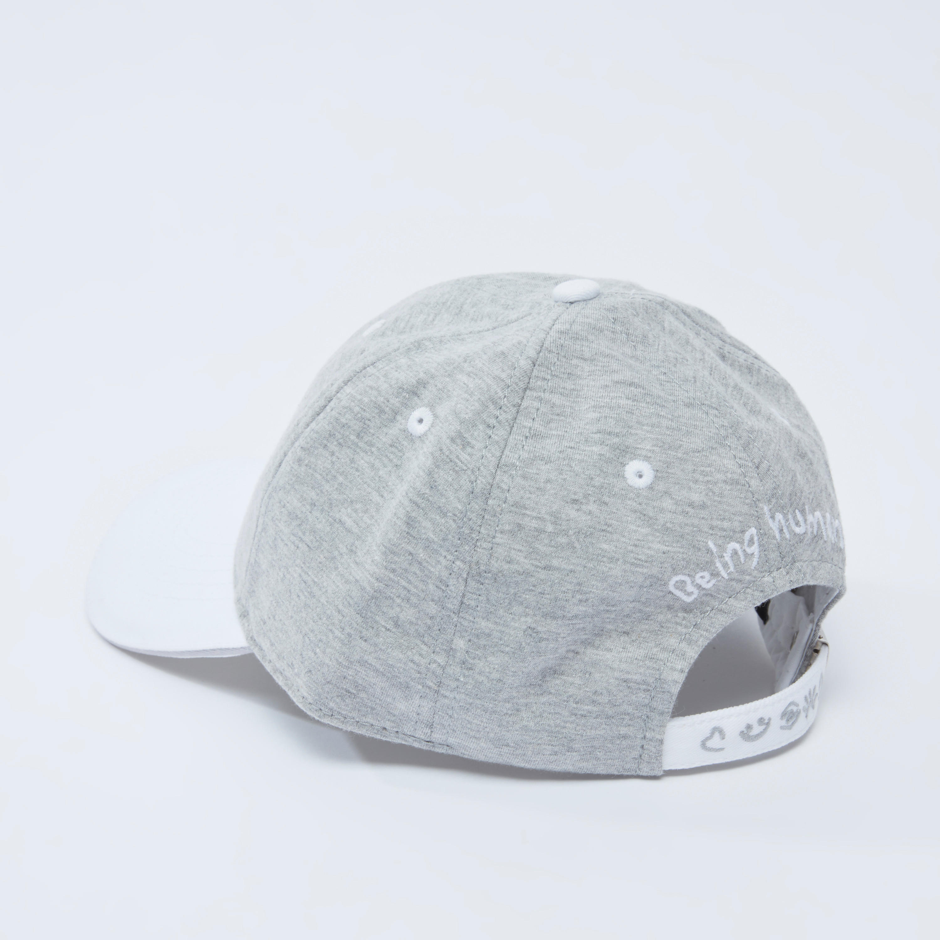 قبعة كاب بارزة الملمس بإبزيم إغلاق بيينج هيومان-men-caps-image-1