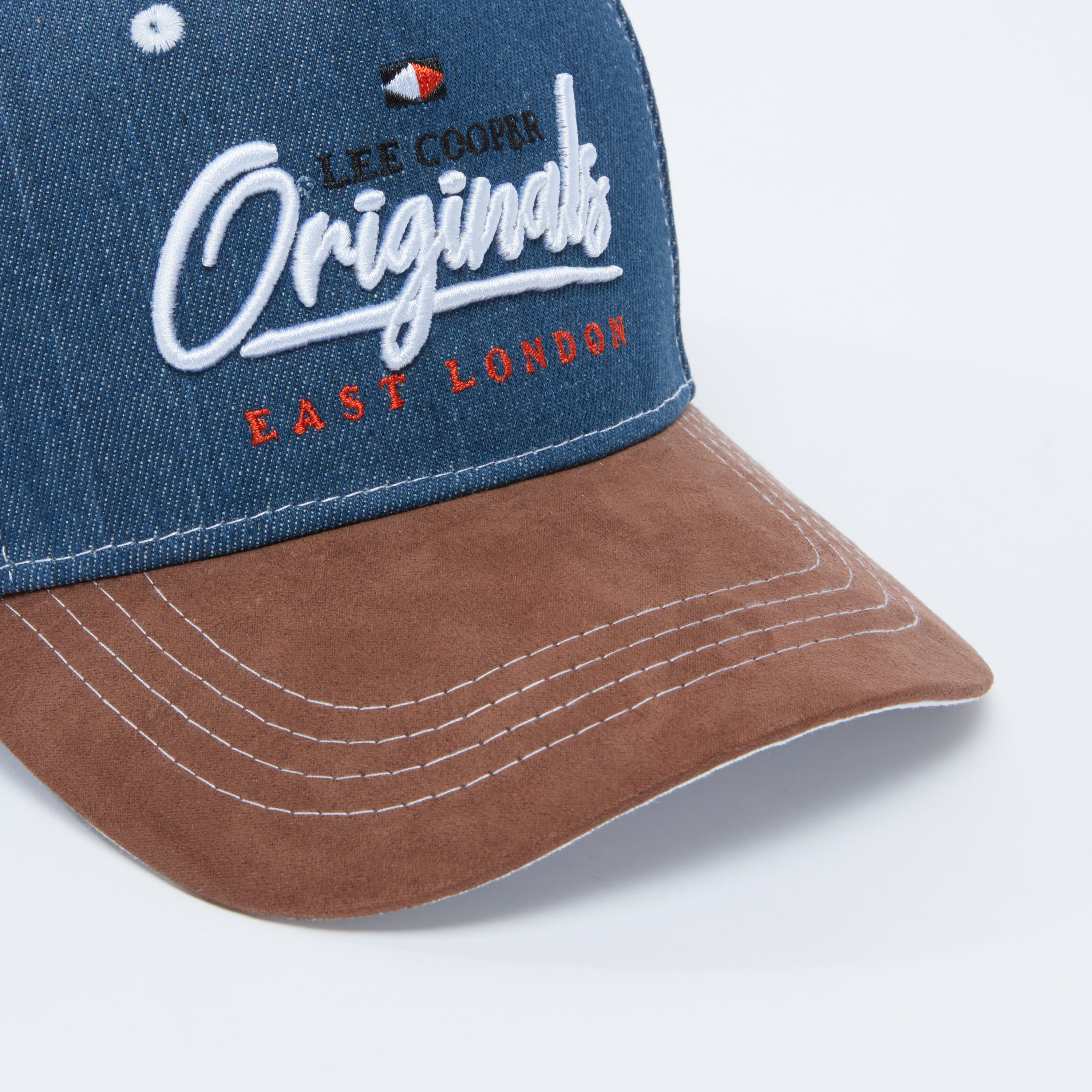 Sustainable Colourblock Cap with Snap Closure-men-caps-image-3