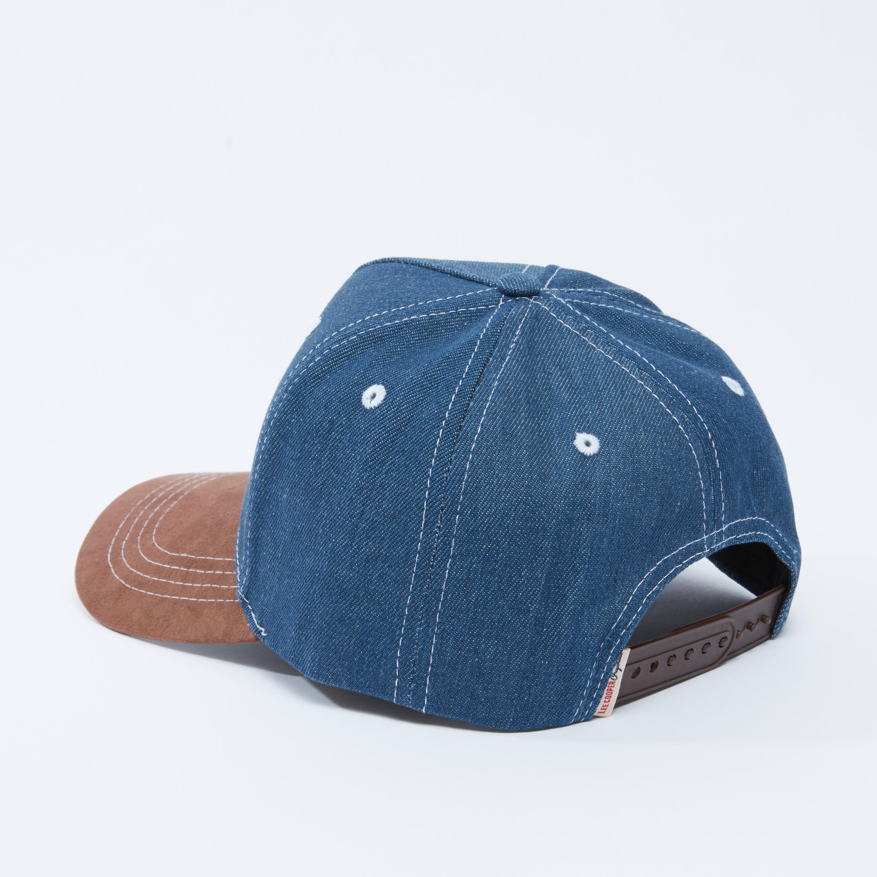Sustainable Colourblock Cap with Snap Closure-men-caps-image-4
