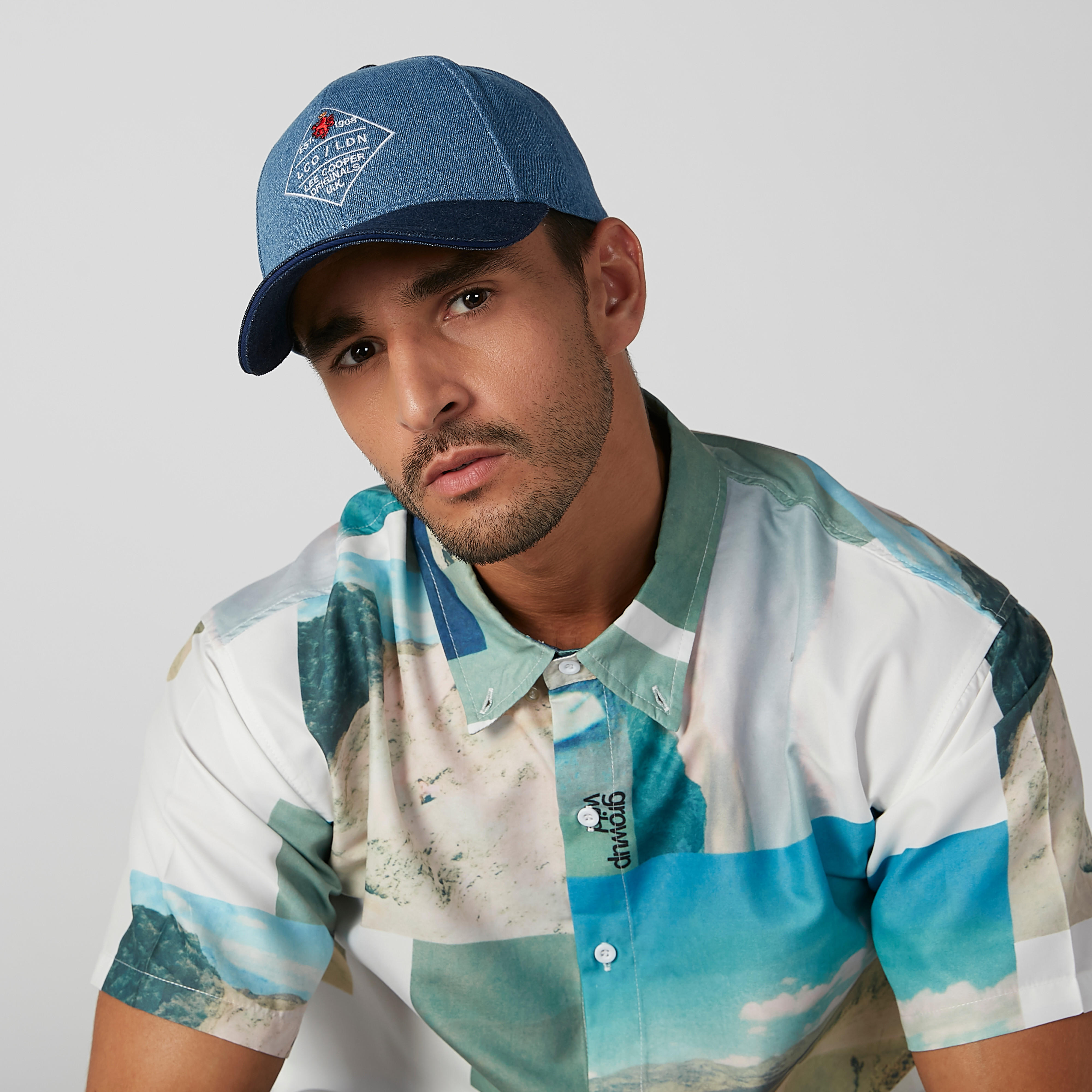 كاب بارز الملمس بإبزيم إغلاق-men-caps-image-3