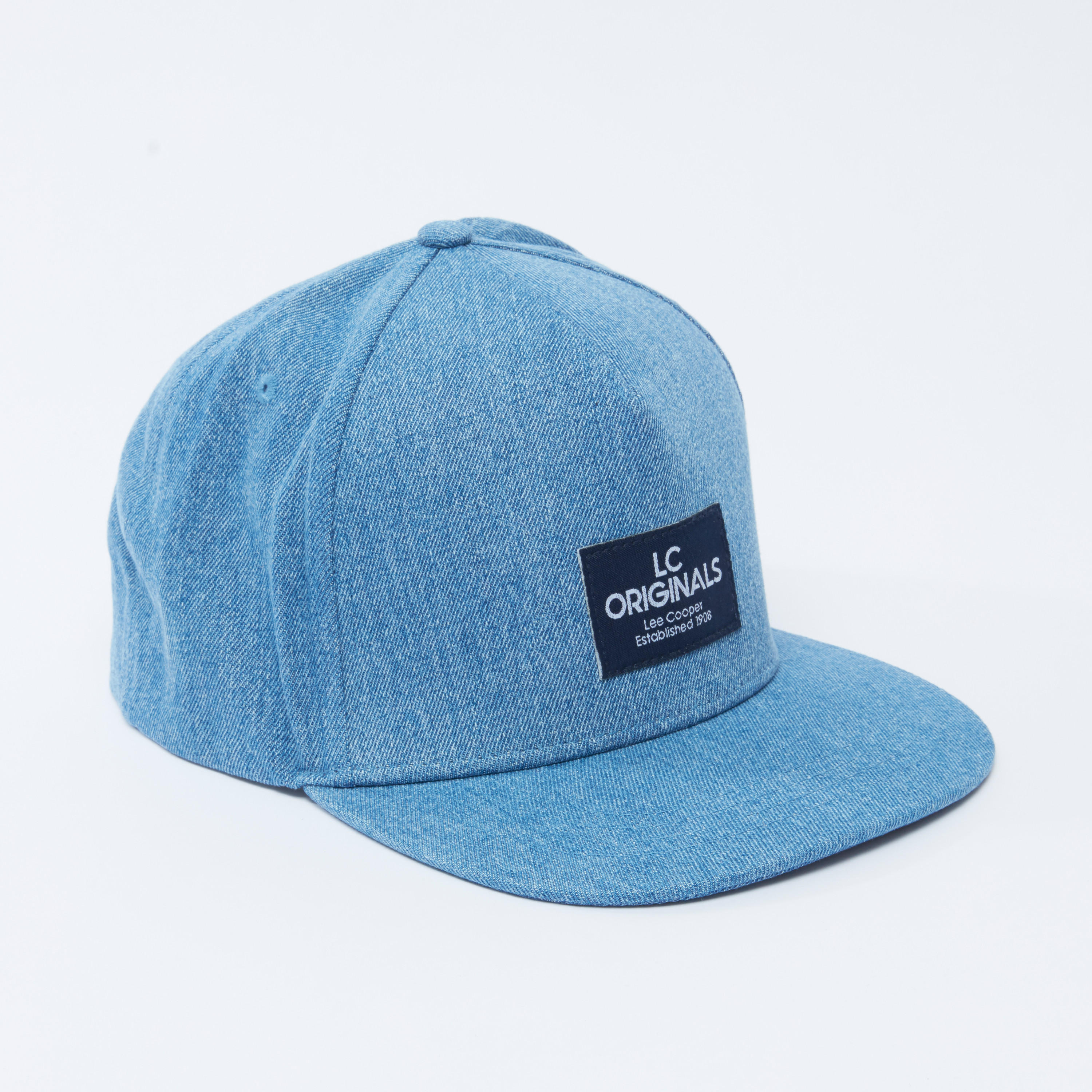 قبعة كاب بارزة الملمس بزر إغلاق-men-caps-image-1