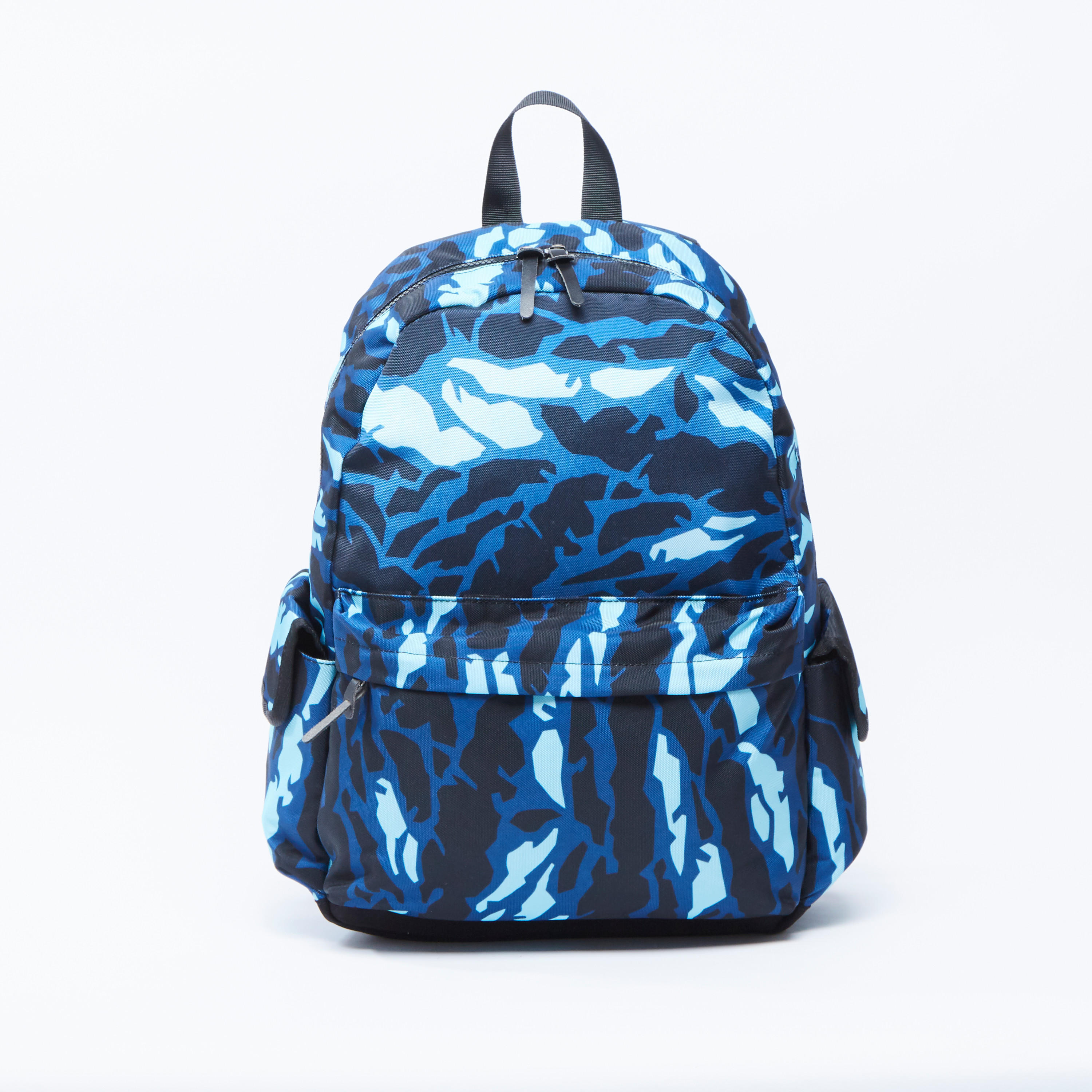 Printed Backpack with Adjustable Straps and Top Handle-men-bags-image-1