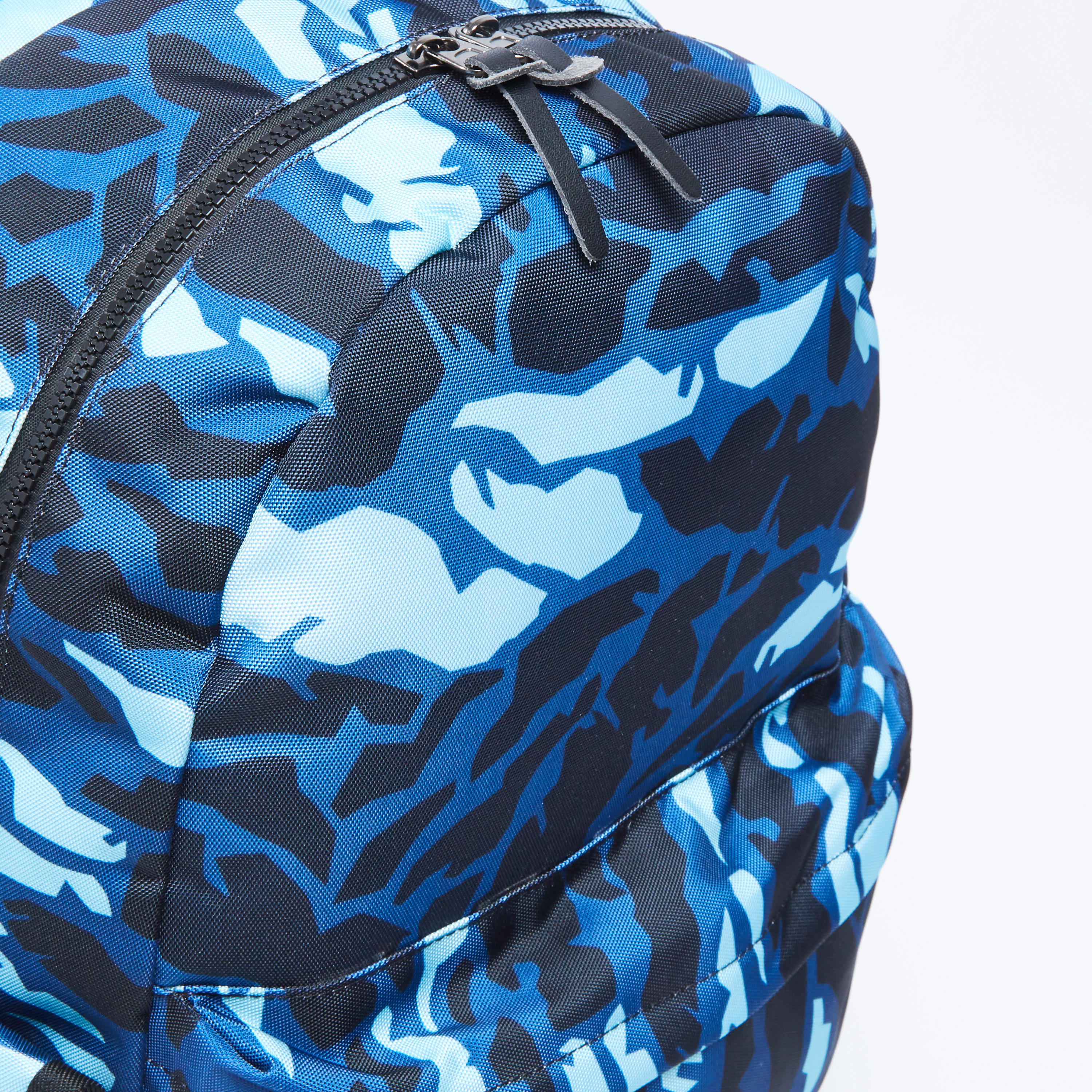 Printed Backpack with Adjustable Straps and Top Handle-men-bags-image-3