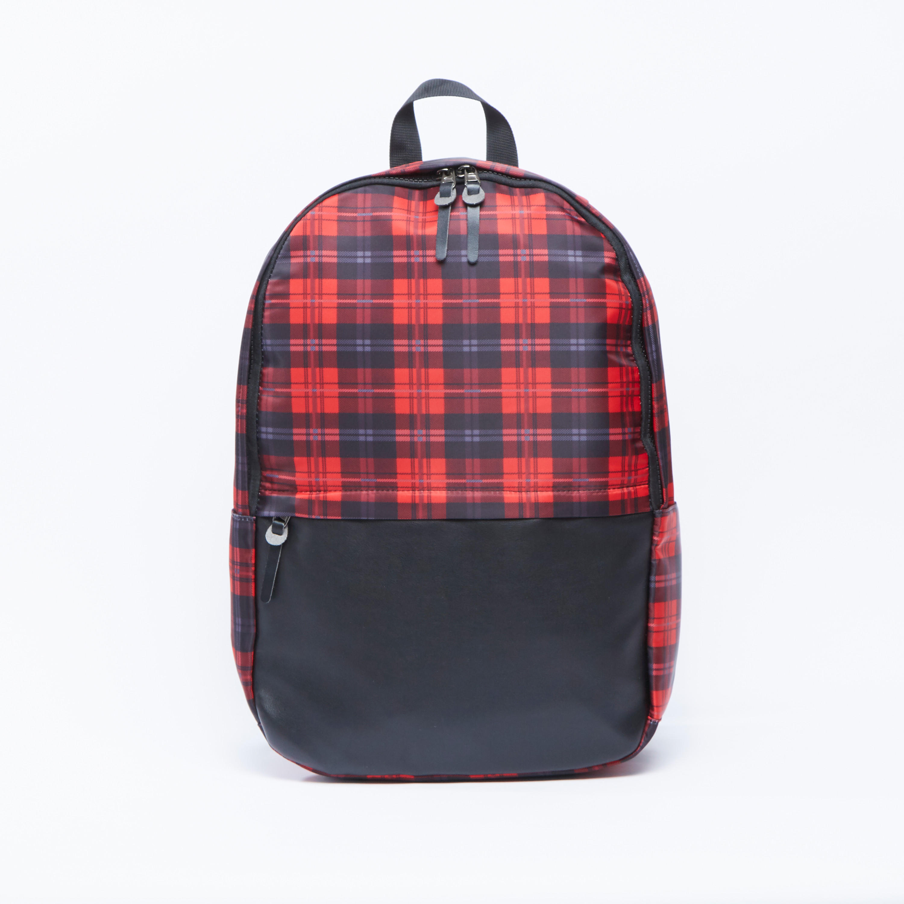 شنطة ظهر كاروهات بحمّالات قابلة للتعديل ومقبض علوي-men-bags-image-1