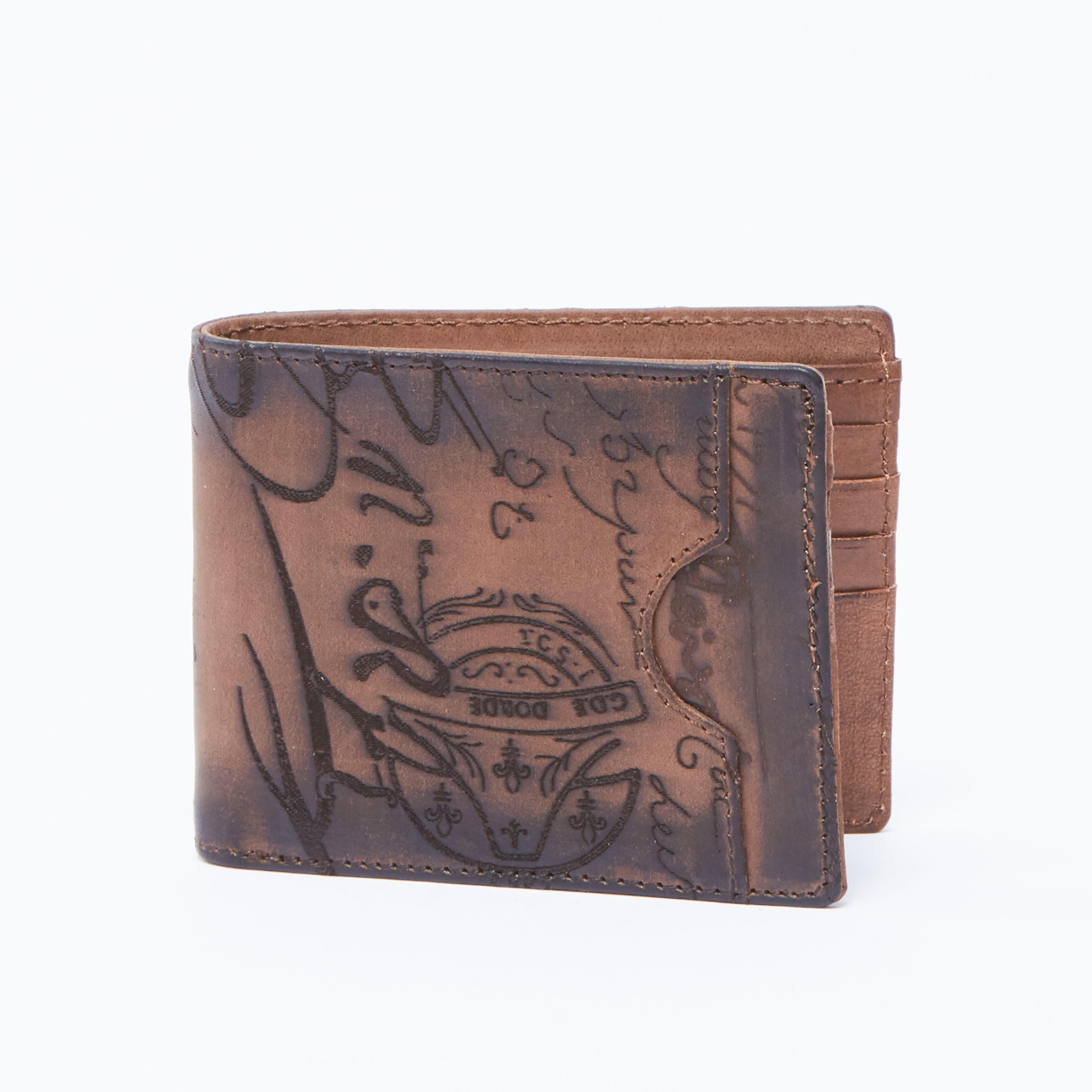 Textured Bi-Fold Wallet with Card Holders-men-beltsandwallets-wallets-image-3