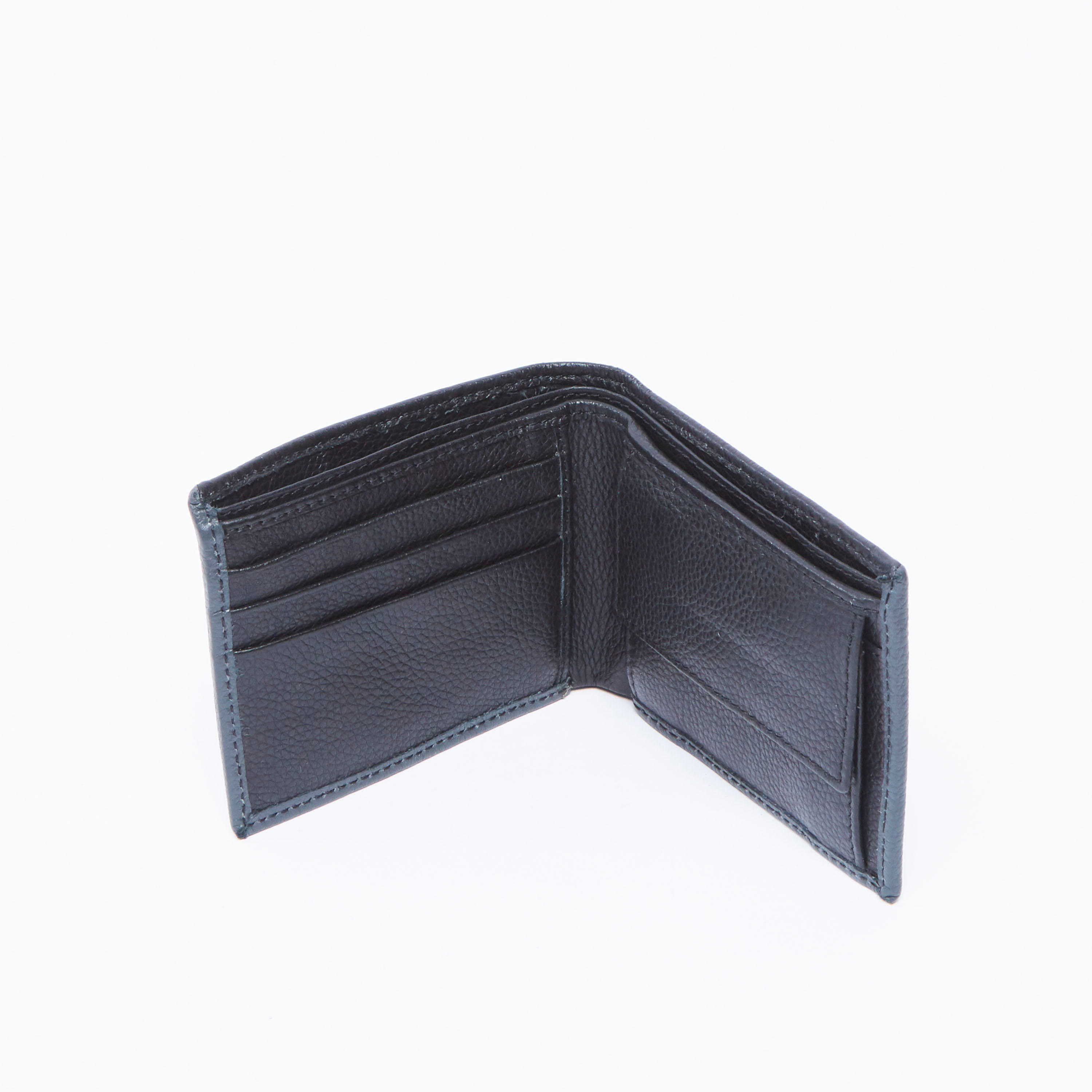 محفظة بارزة الملمس بطيّة مزدوجة وفتحات للبطاقات-men-beltsandwallets-wallets-image-2