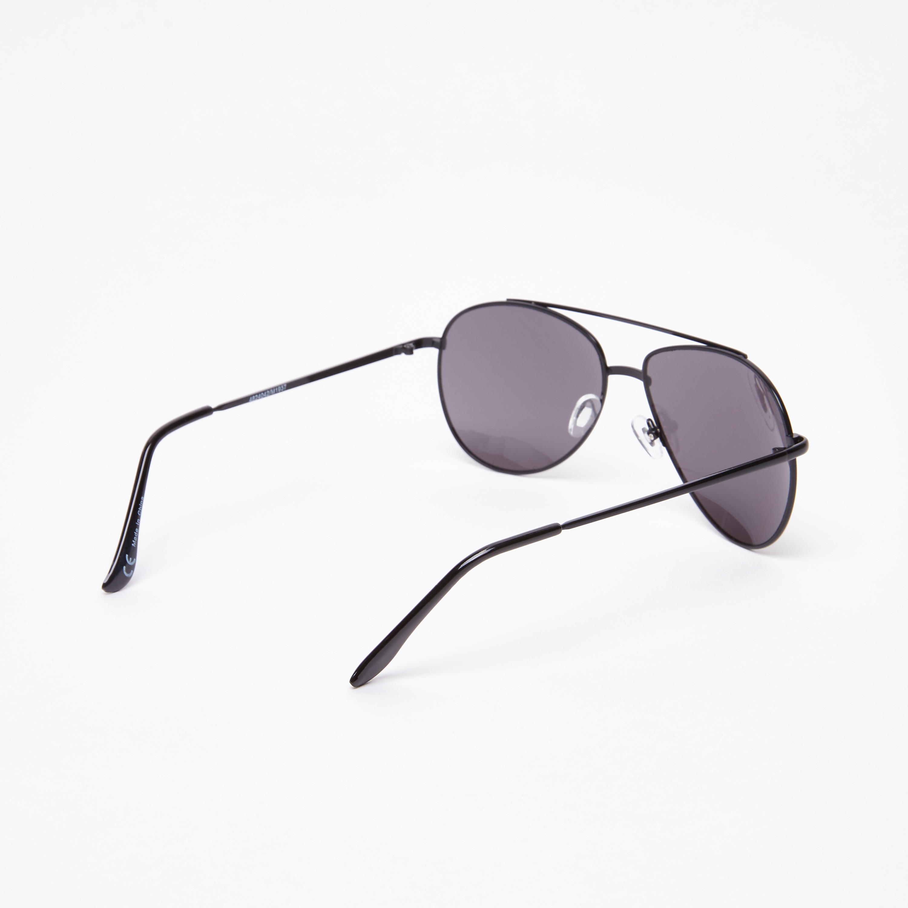 Plain Full Rim Aviator Sunglasses-men-sunglasses-image-3