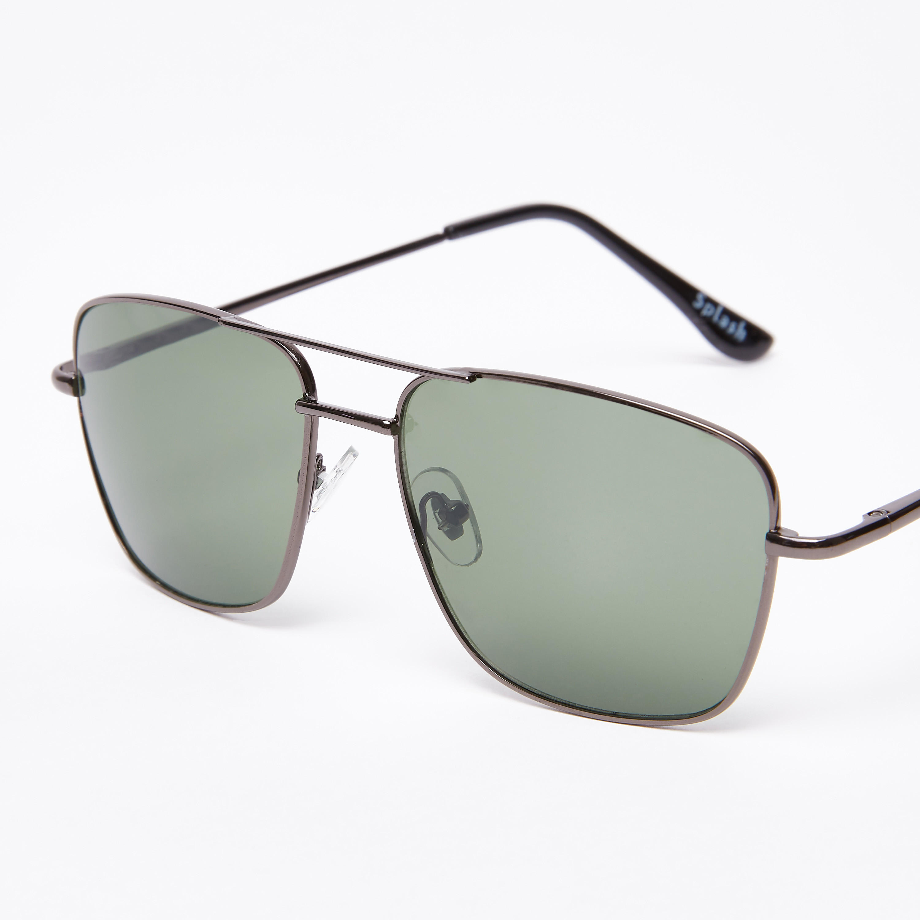 Full Rim Rectangular Sunglasses with Top Bar and Temple Tips-men-sunglasses-image-4
