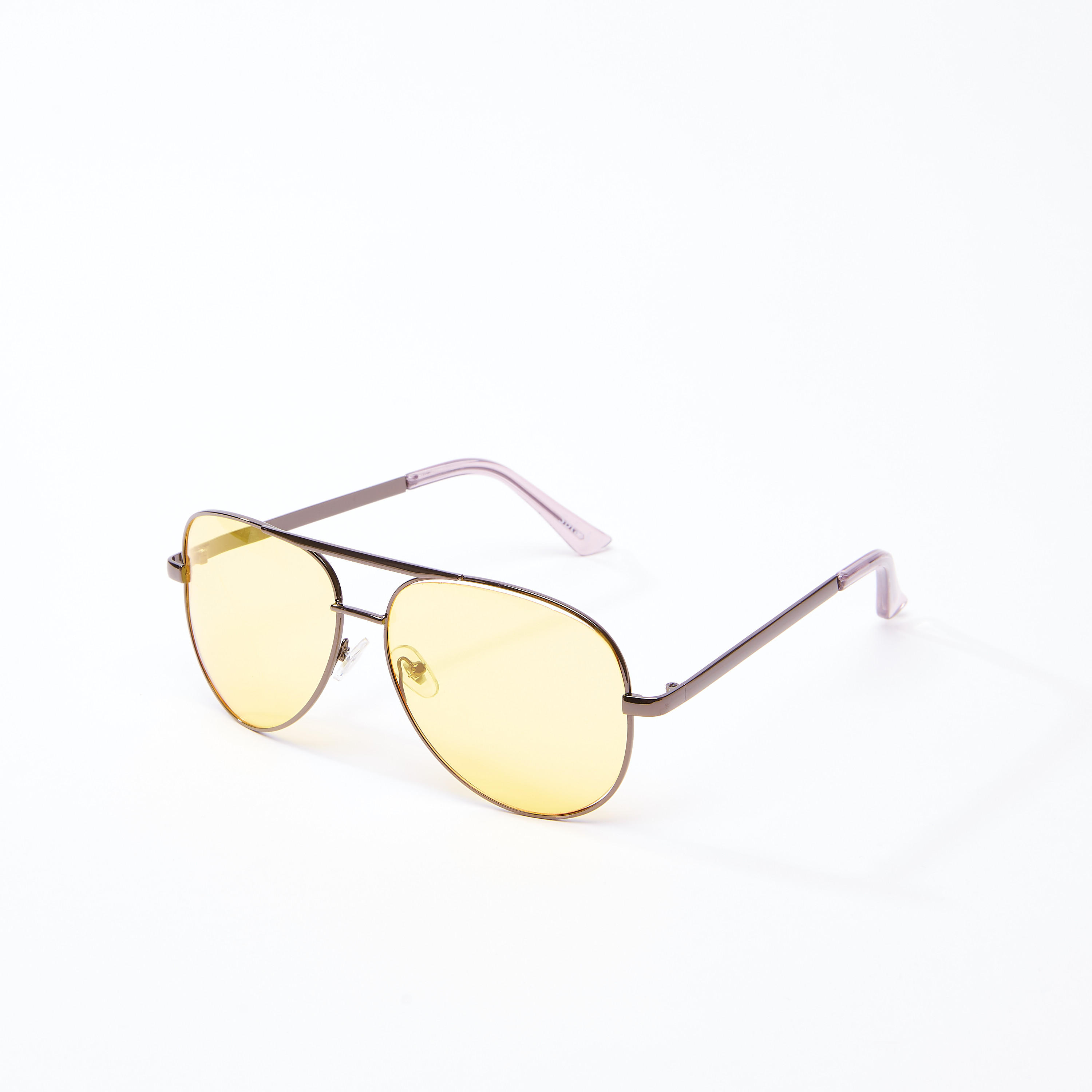 Plain Full Rim Aviator Sunglasses-men-sunglasses-image-1