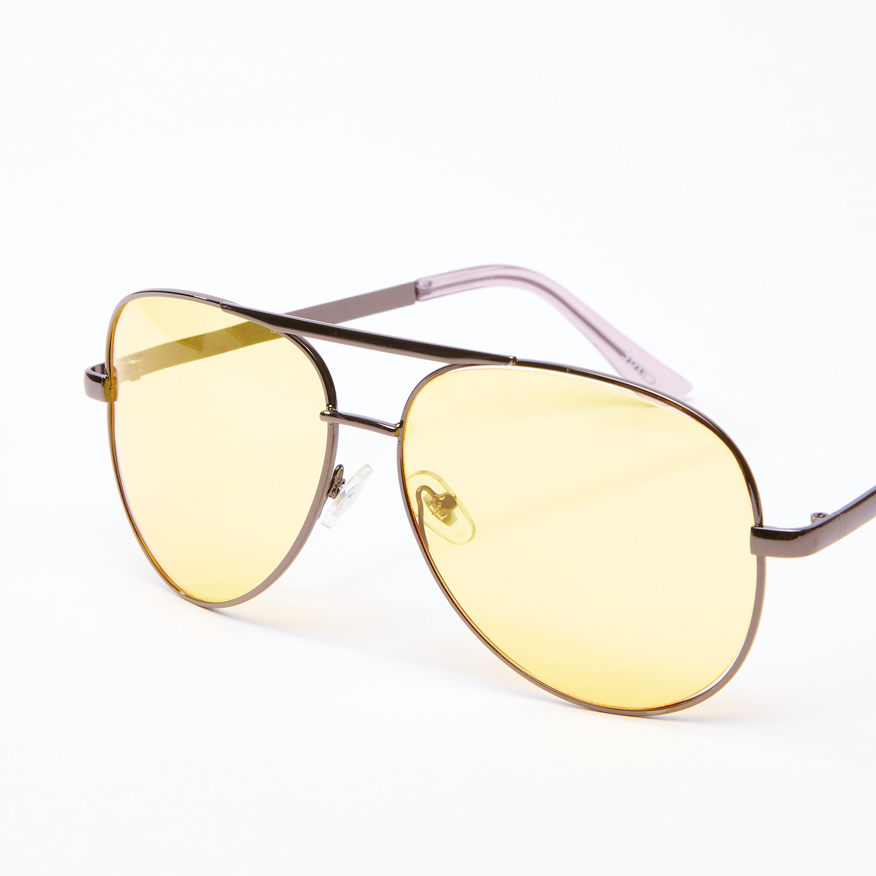 Plain Full Rim Aviator Sunglasses-men-sunglasses-image-4