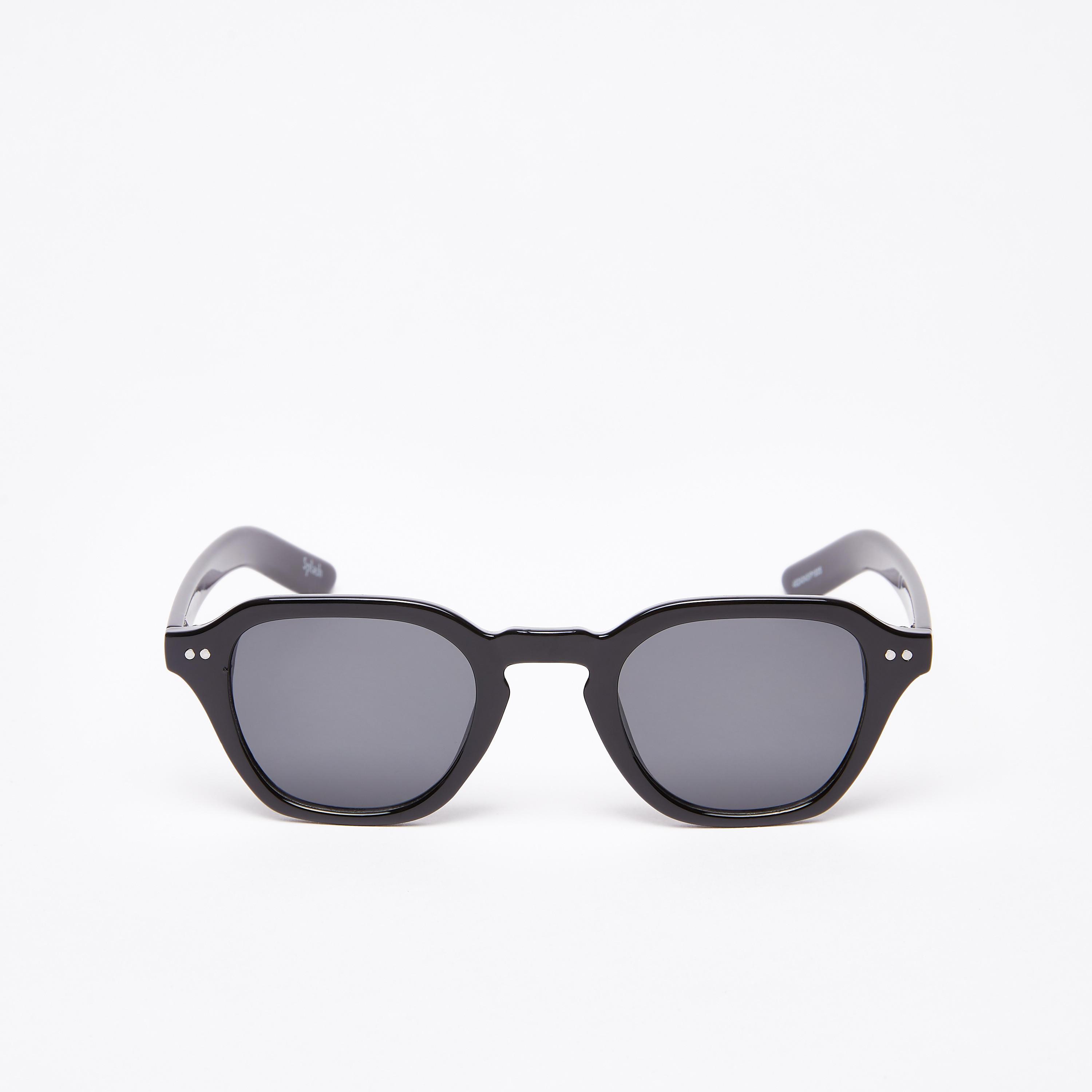 نظّارة شمسيّة مربّعة سادة بإطار كامل-men-sunglasses-image-1