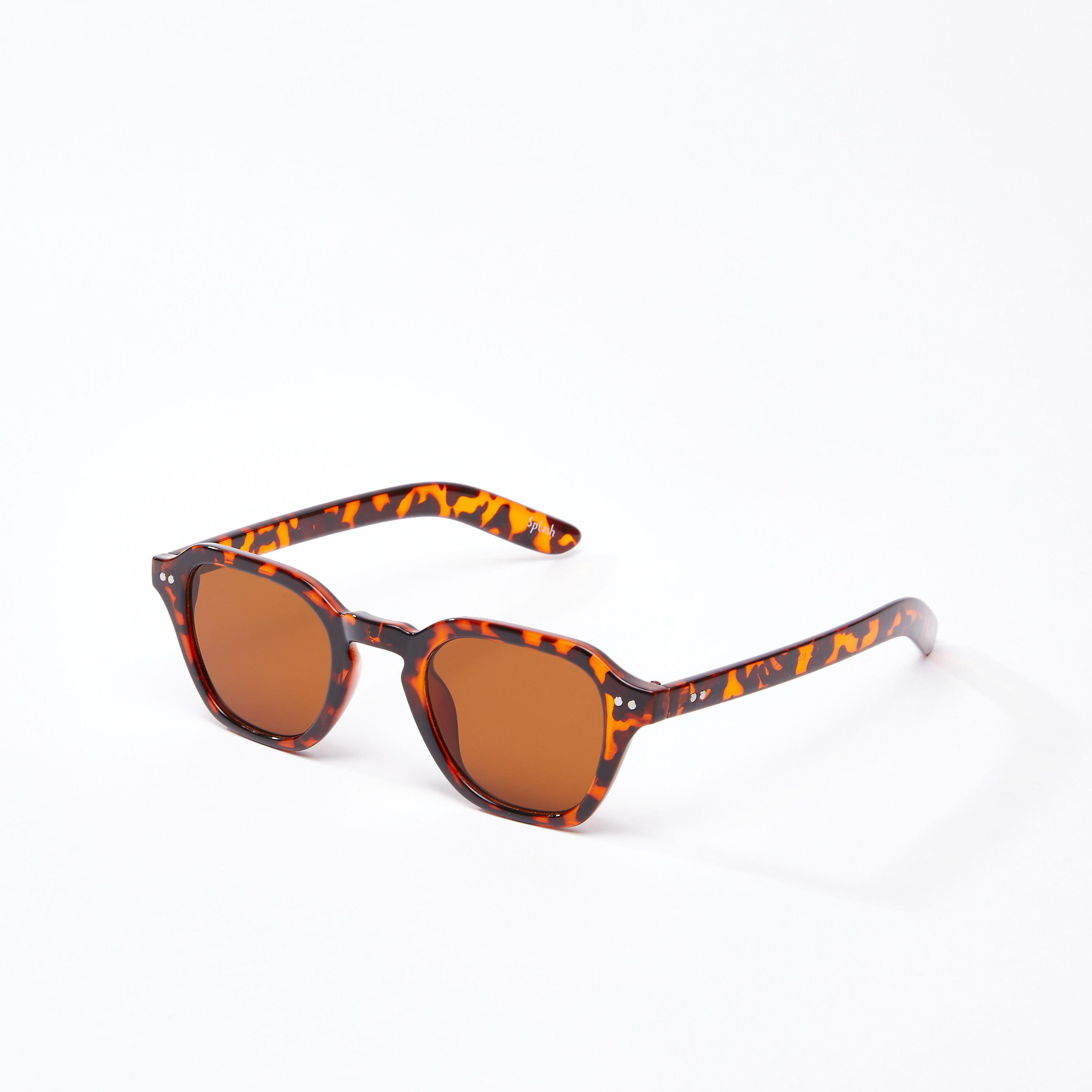 نظّارة شمسية بإطار كامل مطبوع ووسادات للأنف-men-sunglasses-image-1