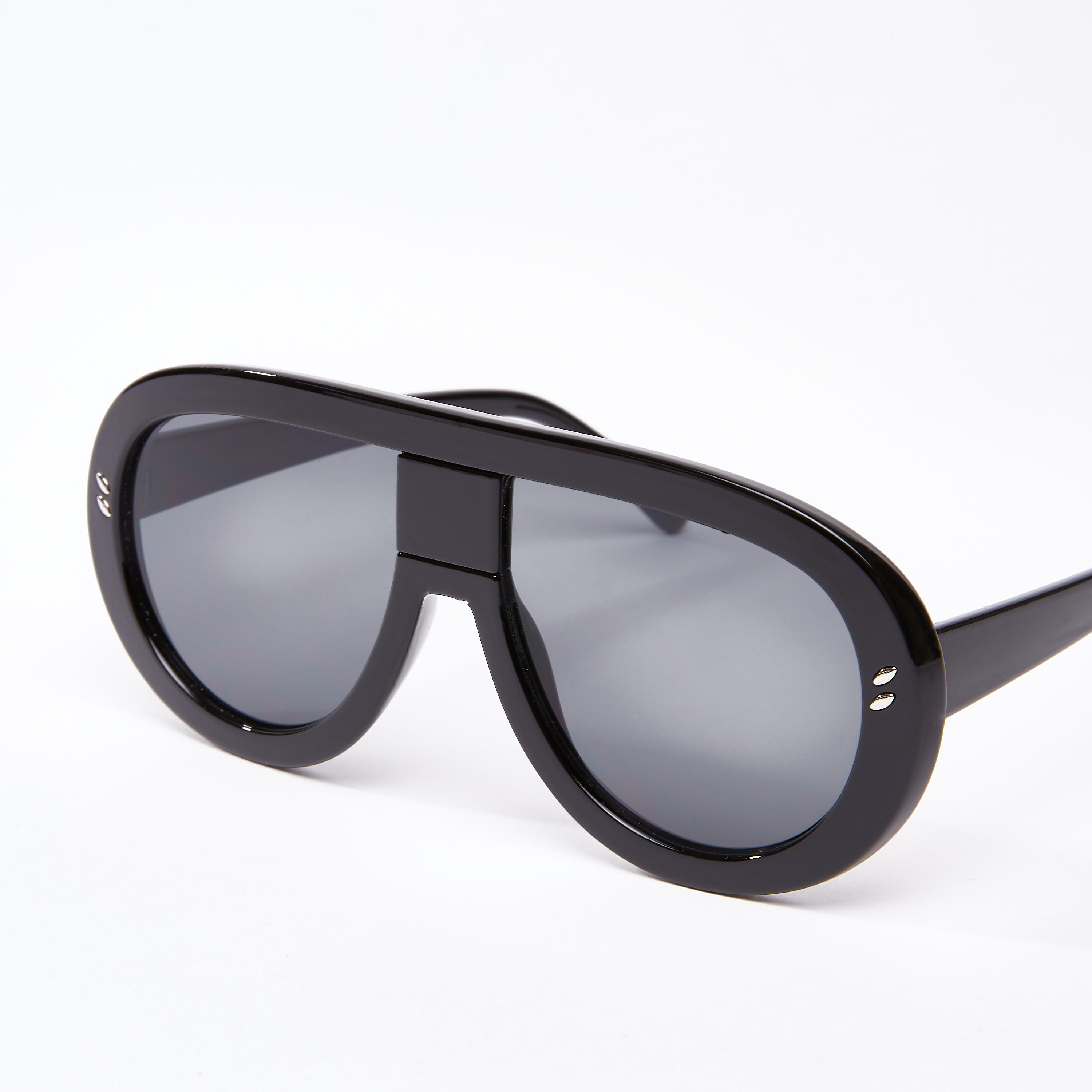 نظّارة شمسية مستديرة بإطار كامل ووسادات للأنف-men-sunglasses-image-4