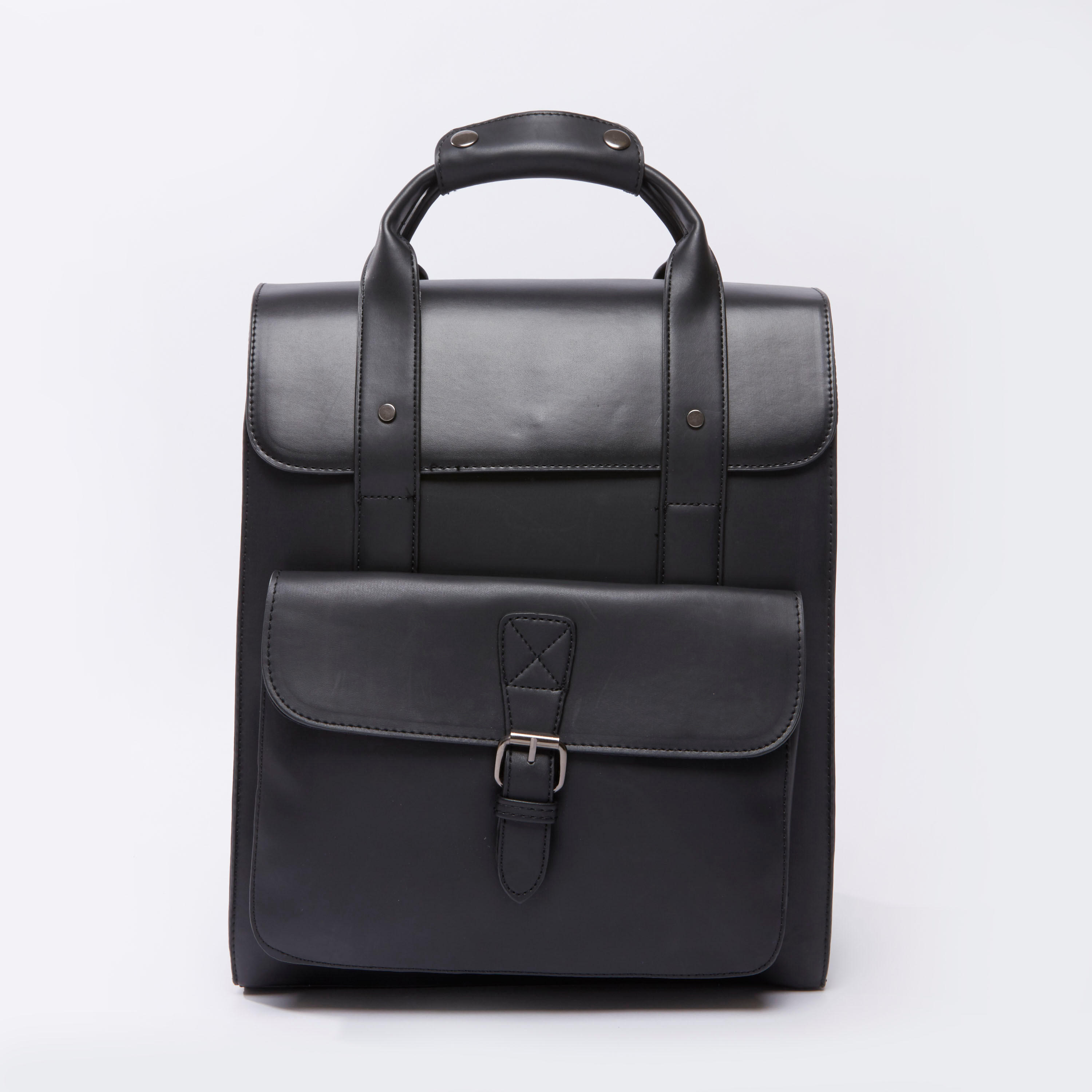شنطة ظهر سادة بزر إغلاق مغناطيسي وحمالات قابلة للتعديل-men-bags-image-5
