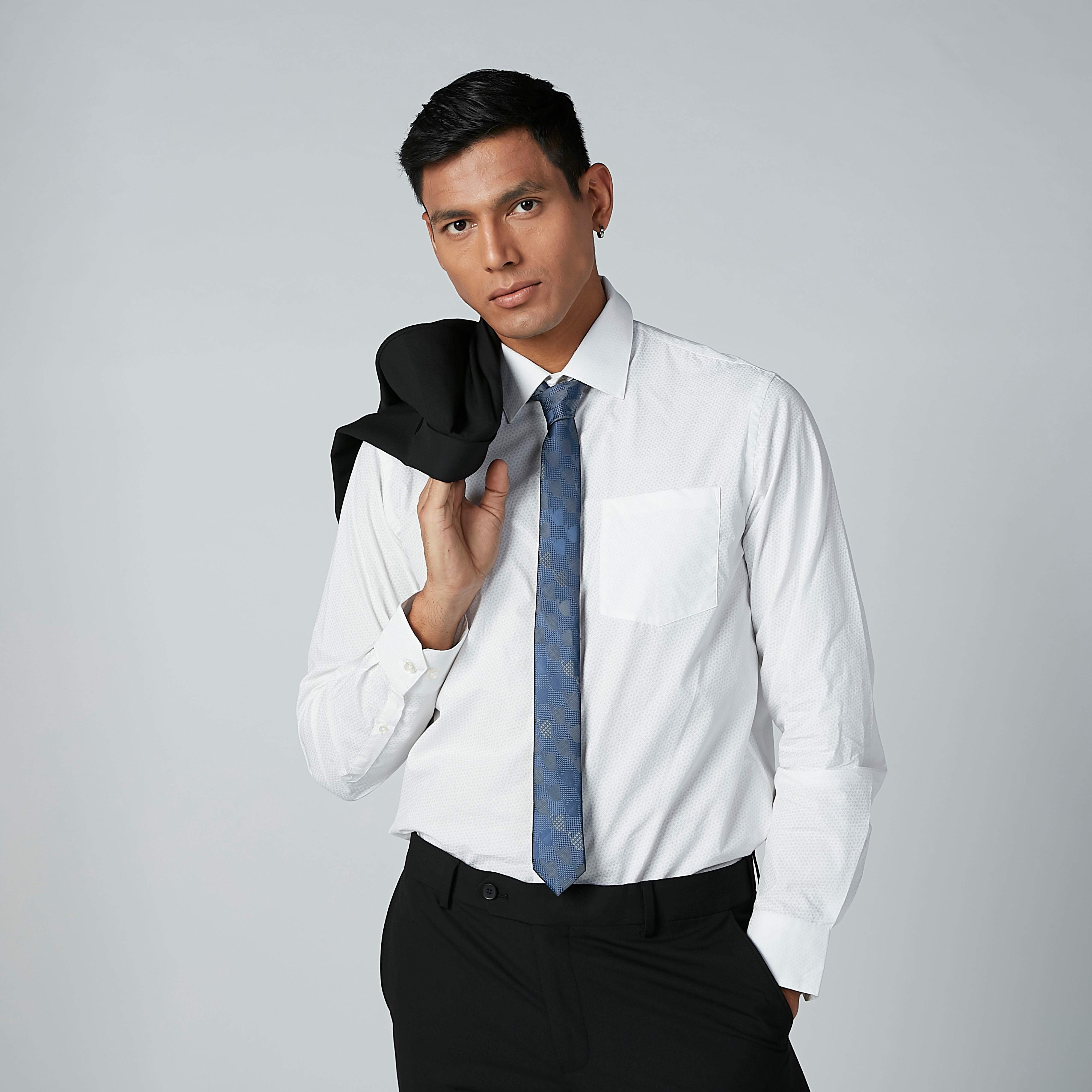 ربطة عنق عادية بارزة الملمس-men-tiesandcufflinks-pocketsquares-image-3