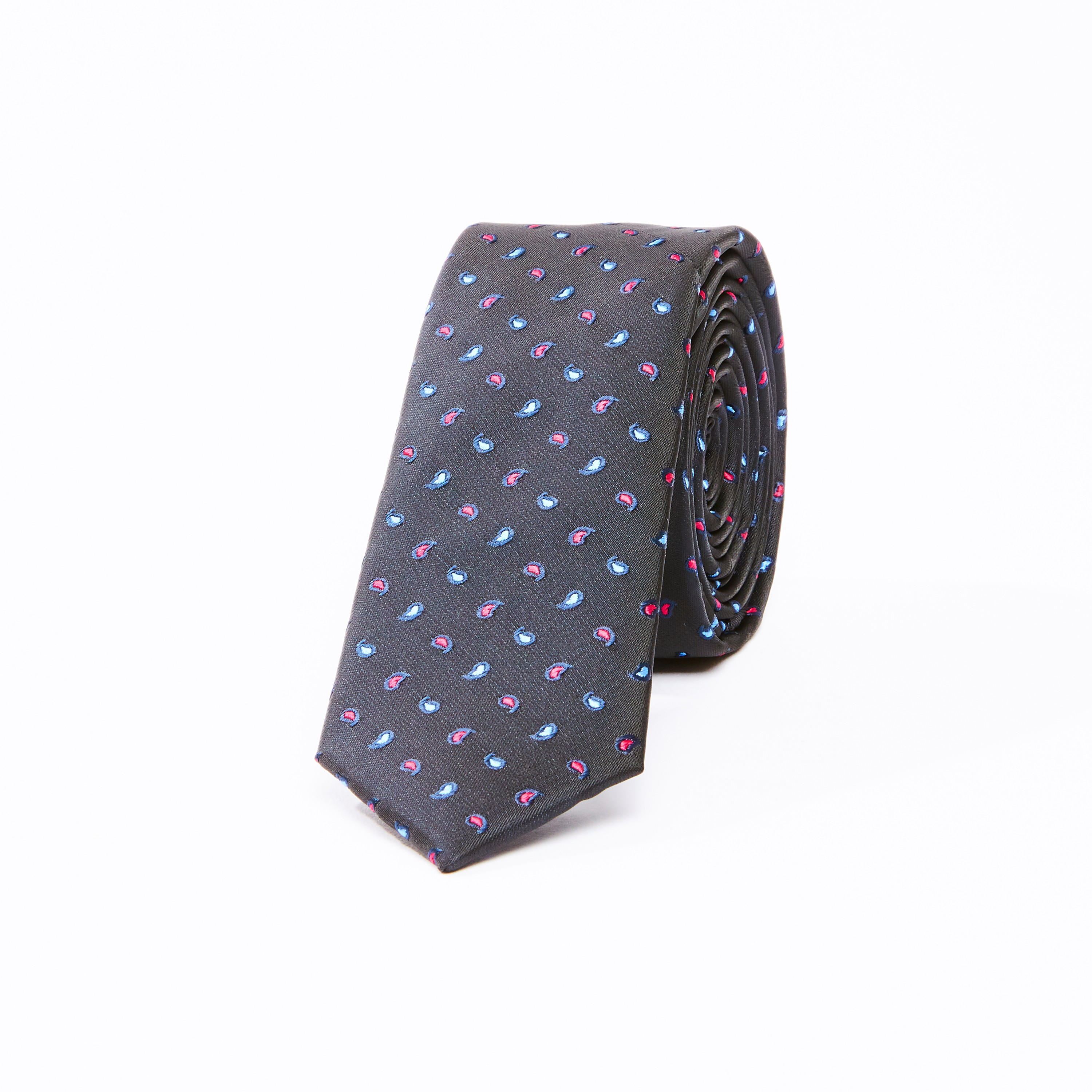 ربطة عنق عادية بارزة الملمس-men-tiesandcufflinks-pocketsquares-image-4