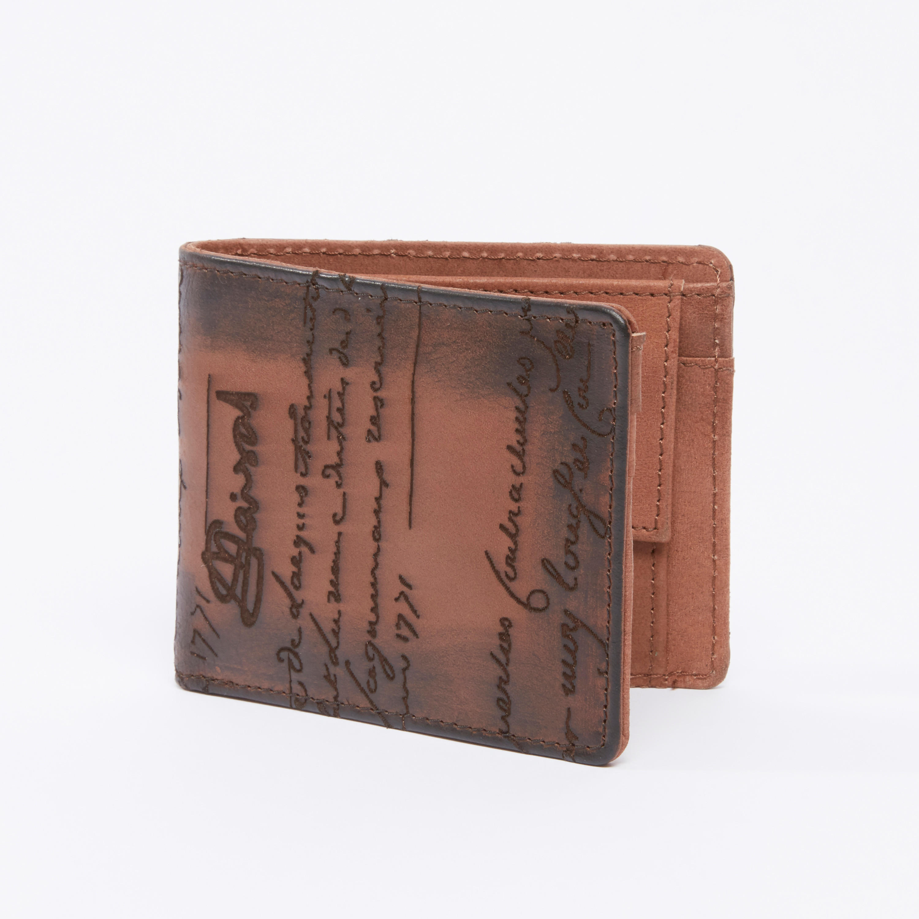 Textured Bifold Wallet with Multiple Cardholders-men-beltsandwallets-wallets-image-2