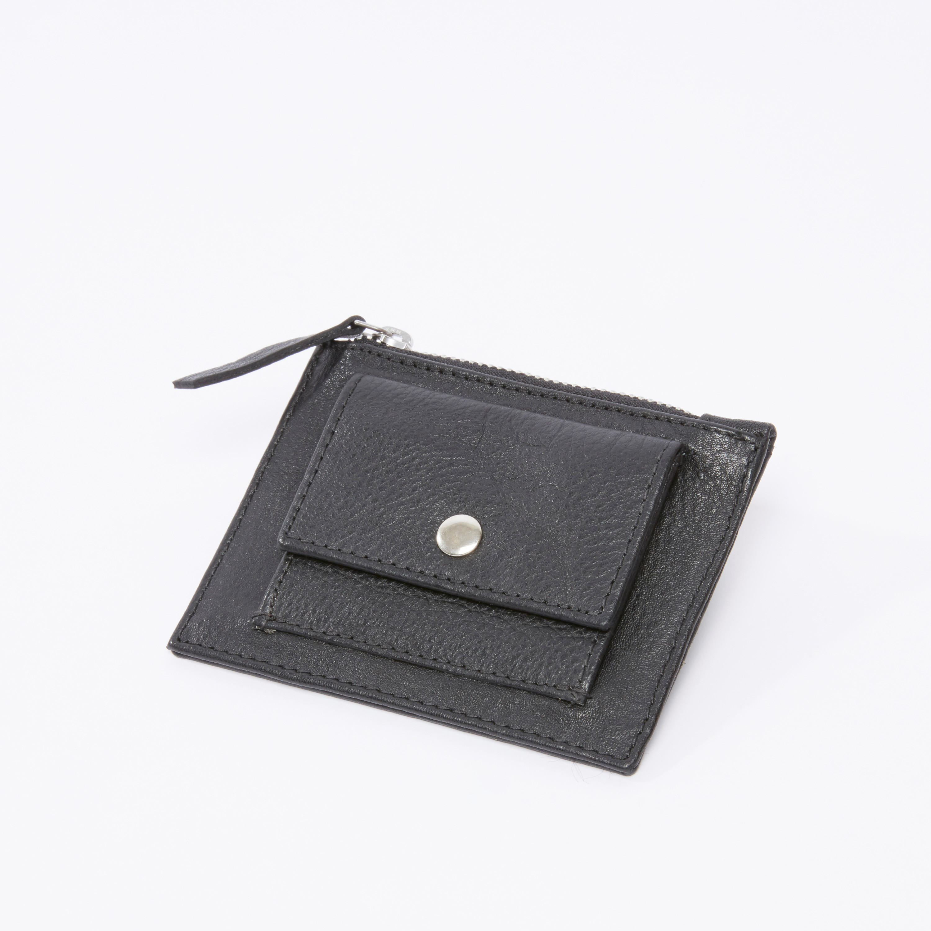 Textured Coin Purse with Zip Closure-men-beltsandwallets-wallets-image-1
