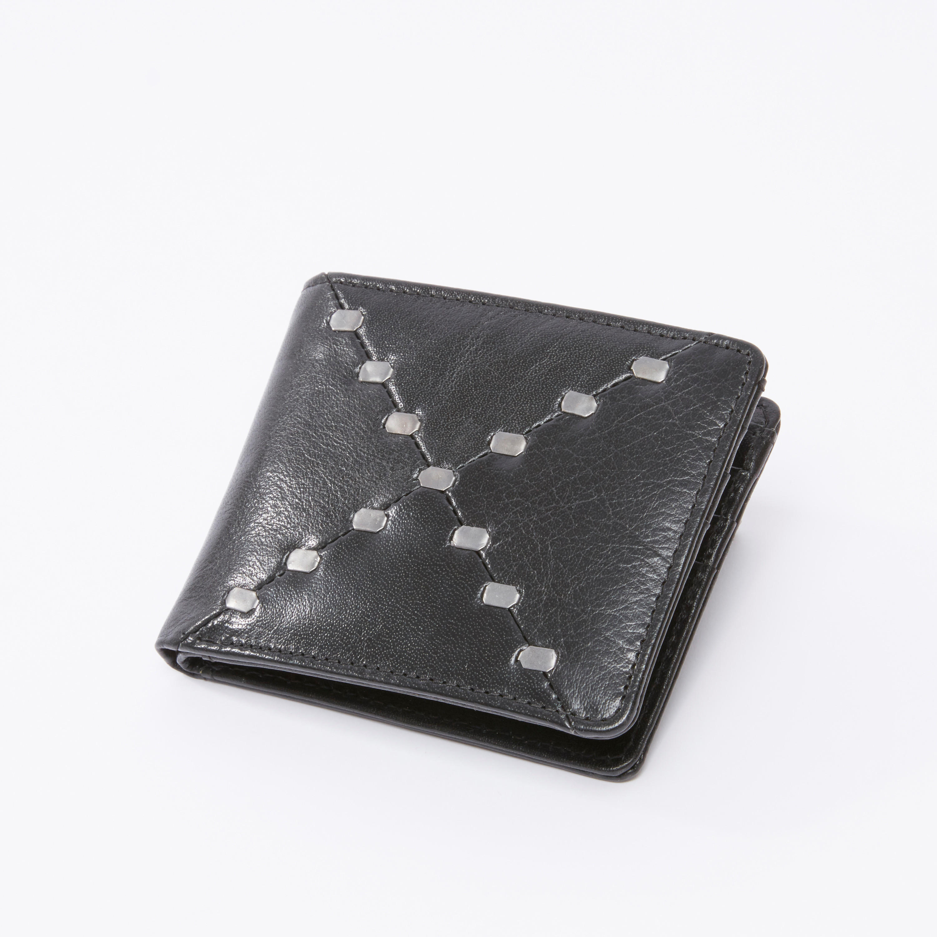 Textured Bifold Wallet with Multiple Cardholders-men-beltsandwallets-wallets-image-1