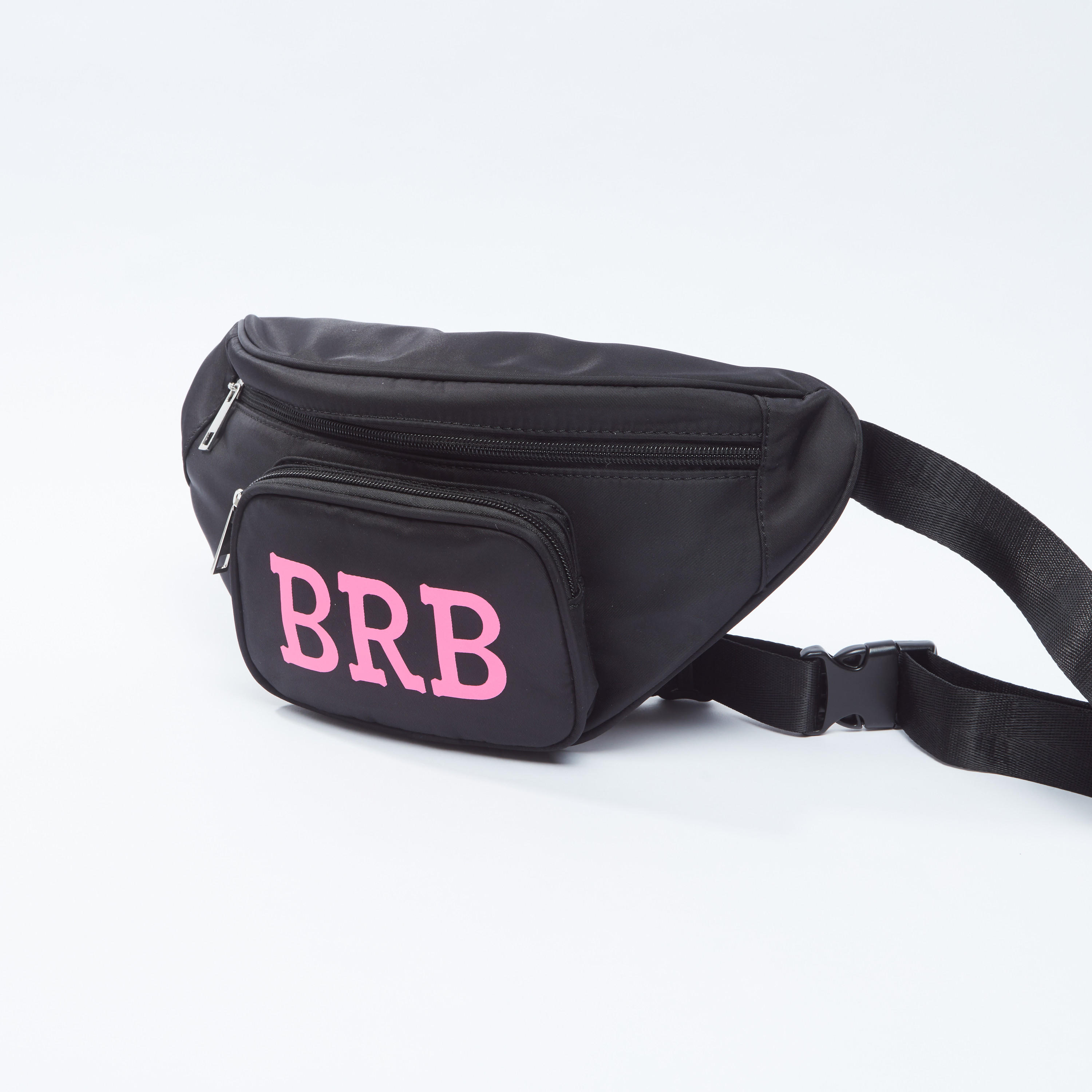 Printed Fanny Pack with Buckle Closure-women-bagsandwallets-handbags-image-1