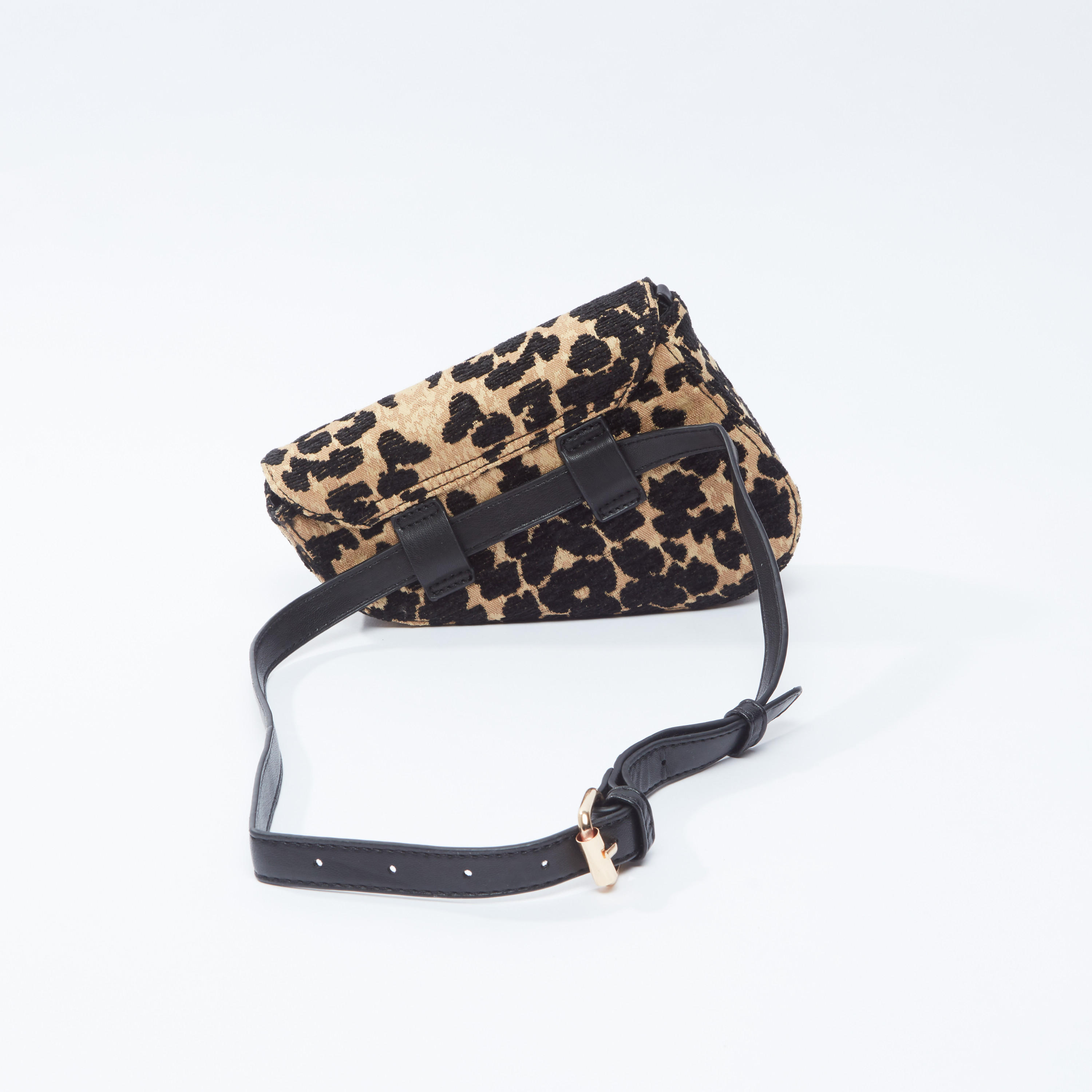 حقيبة خصر بإبزيم إغلاق دبوس وطبعات حيوانات-women-bagsandwallets-handbags-image-1