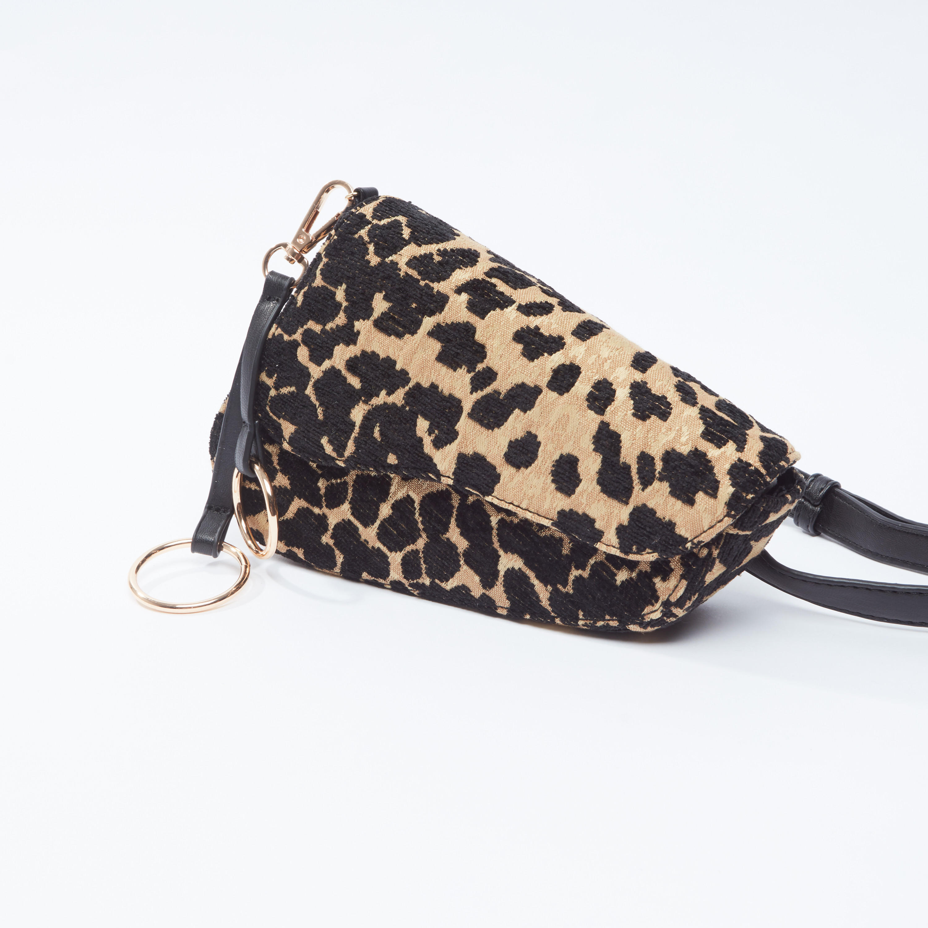 حقيبة خصر بإبزيم إغلاق دبوس وطبعات حيوانات-women-bagsandwallets-handbags-image-3