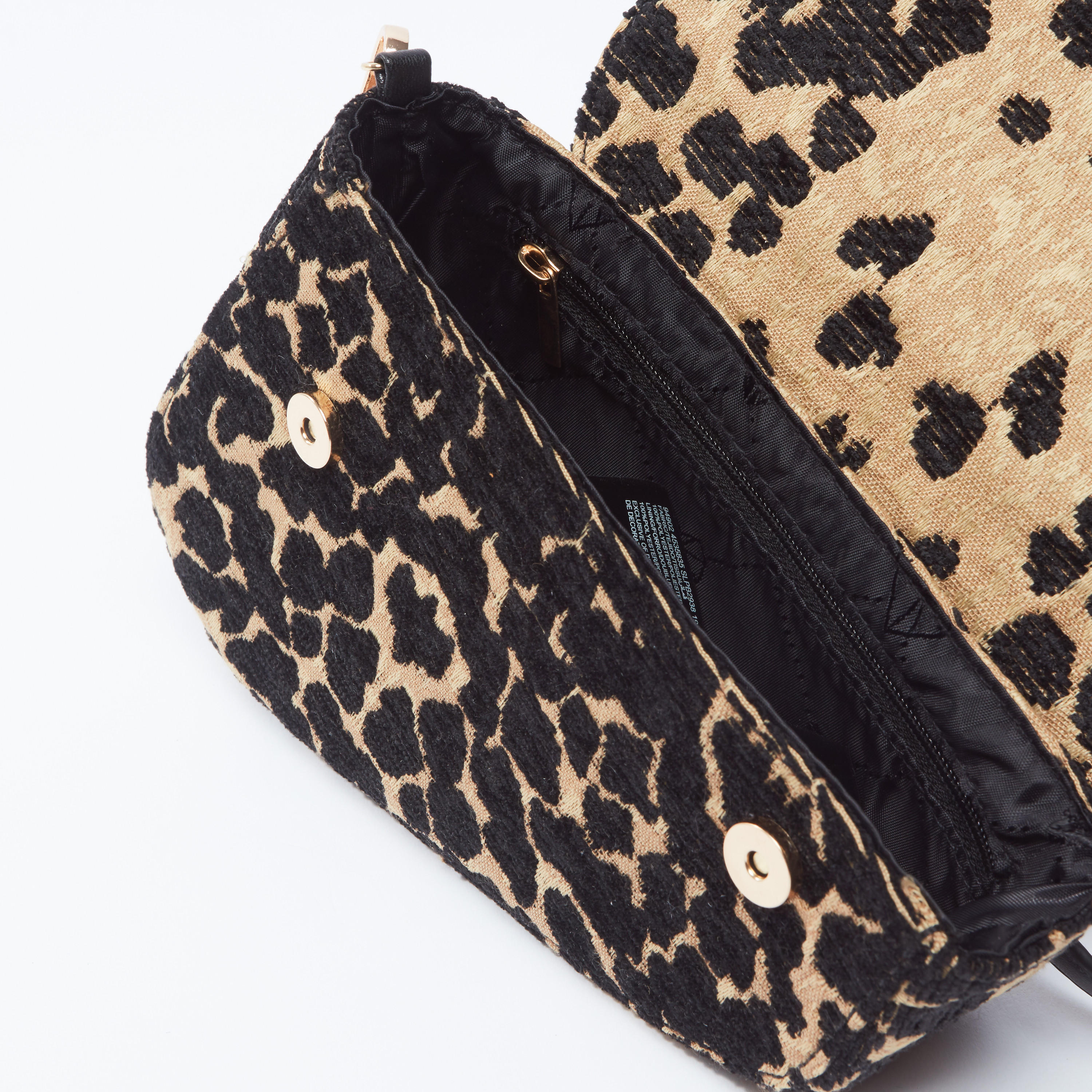 حقيبة خصر بإبزيم إغلاق دبوس وطبعات حيوانات-women-bagsandwallets-handbags-image-4