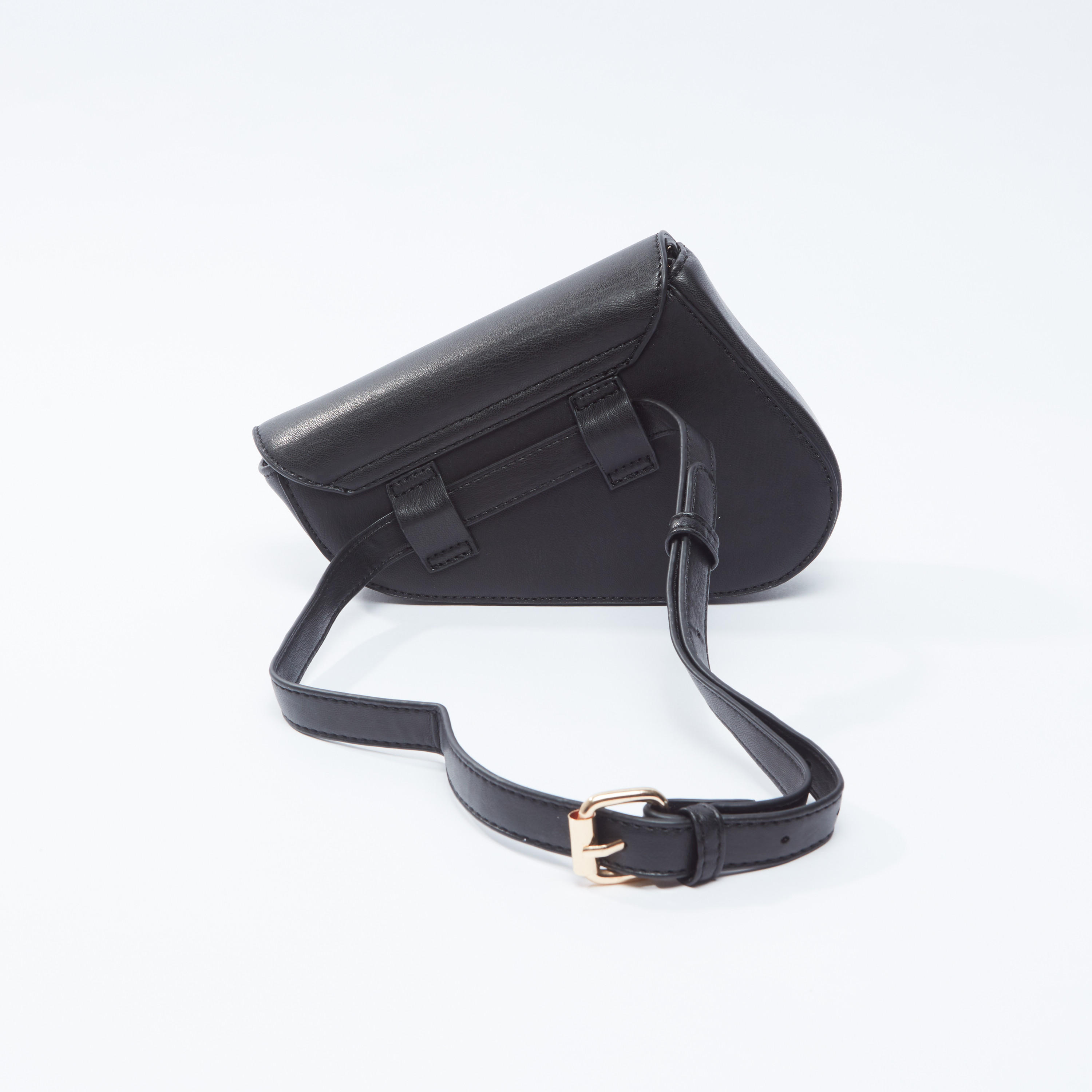 حقيبة خصر سادة بزر إغلاق مغناطيسي-women-bagsandwallets-handbags-image-3