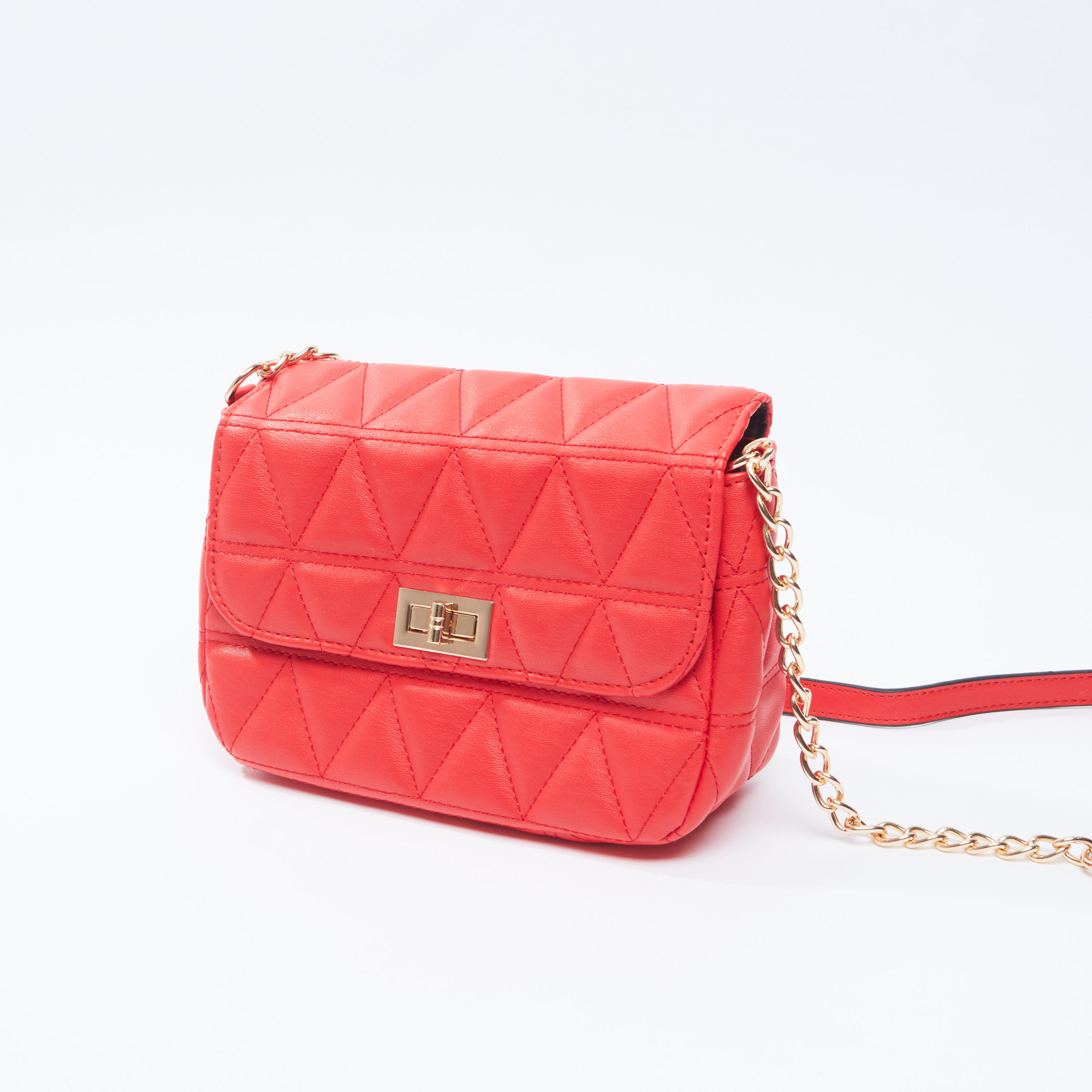 حقيبة ساتشيل مبطّنة بقفل إغلاق دوّار وسلسلة ميتاليك وحمّالة-women-bagsandwallets-handbags-image-1