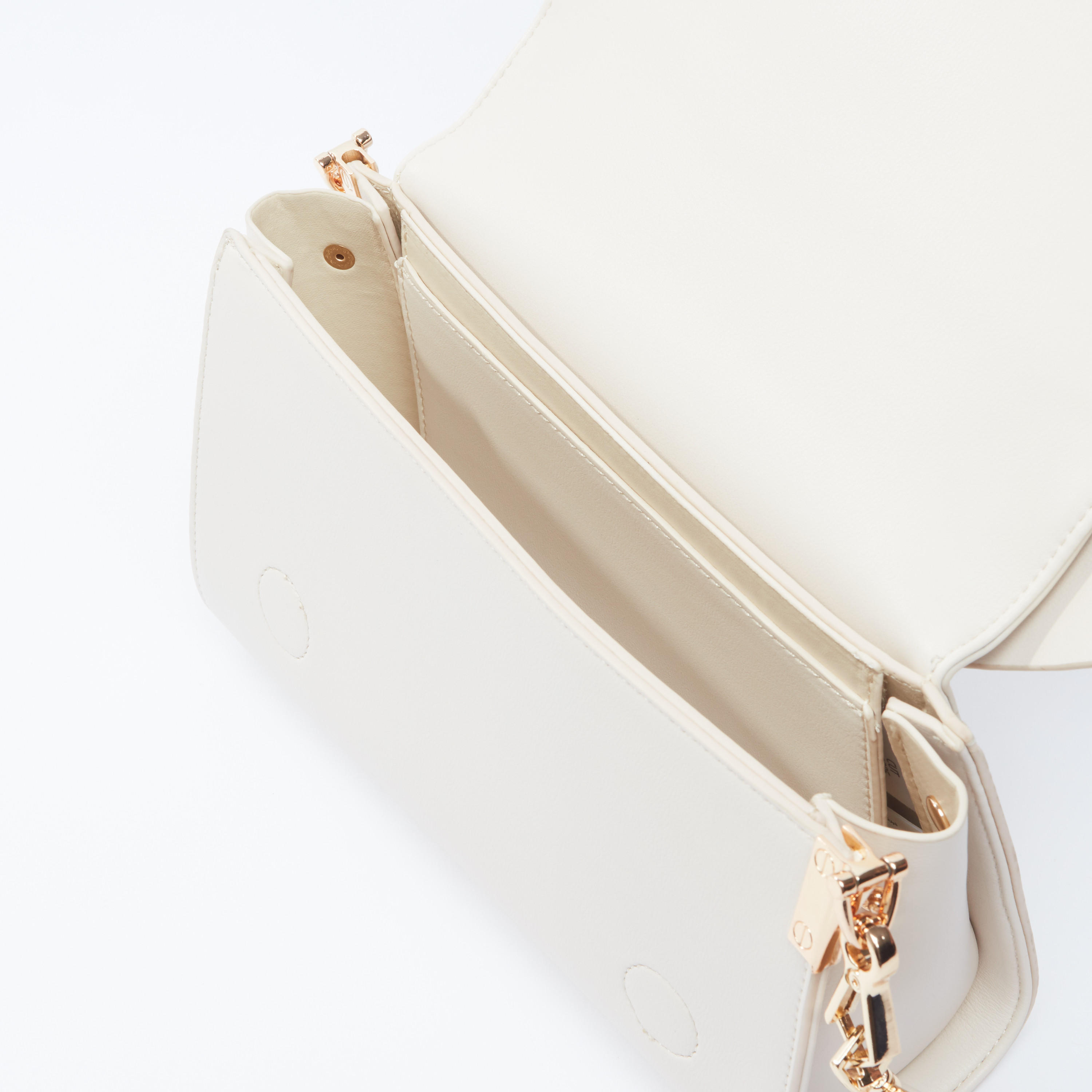 حقيبة كروس بودي بارزة الملمس بطيّة مزيّنة بفيونكة وحزام قابل للتعديل-women-bagsandwallets-handbags-image-4