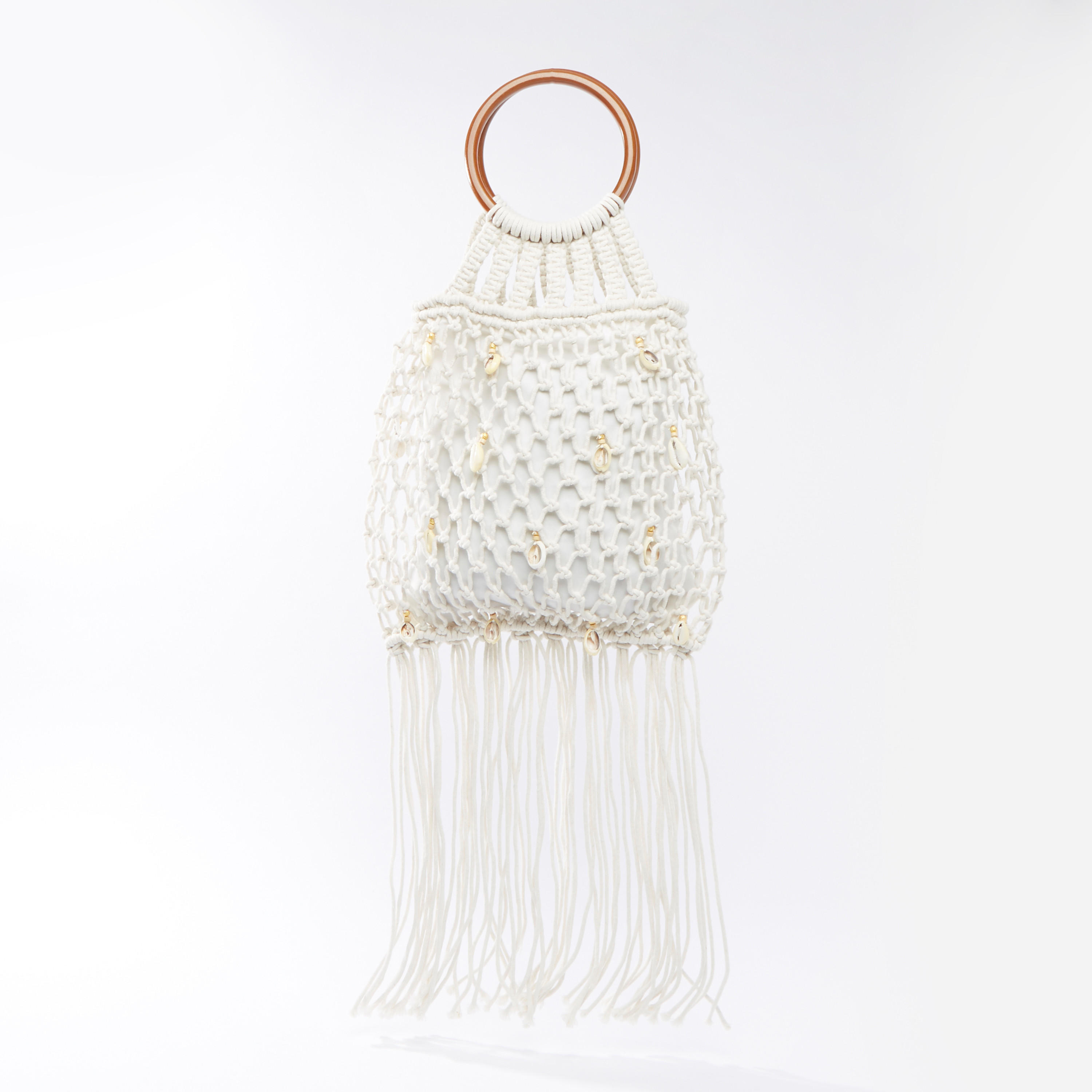 حقيبة كلاتش بارزة الملمس بمقابض مزدوجة وشراشيب-women-bagsandwallets-handbags-image-3