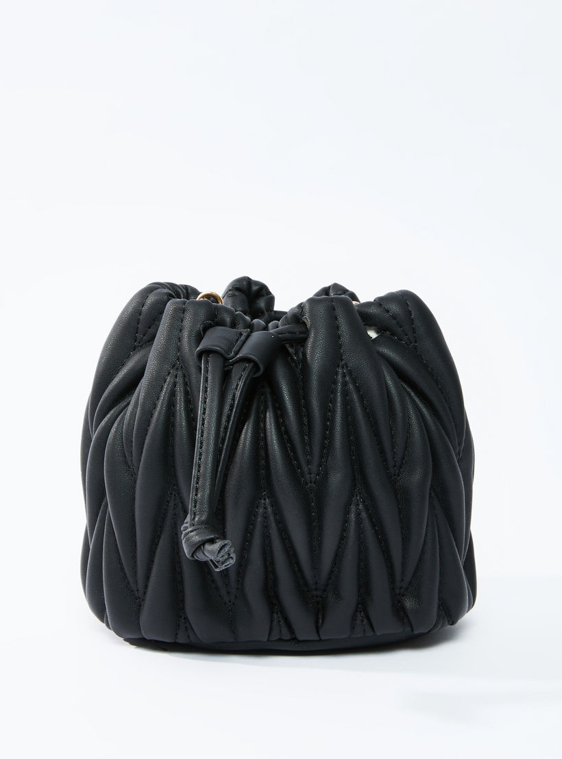 حقيبة كروس بودي برباط إغلاق وسلسلة ميتاليك ودرزات-women-bagsandwallets-handbags-image-1