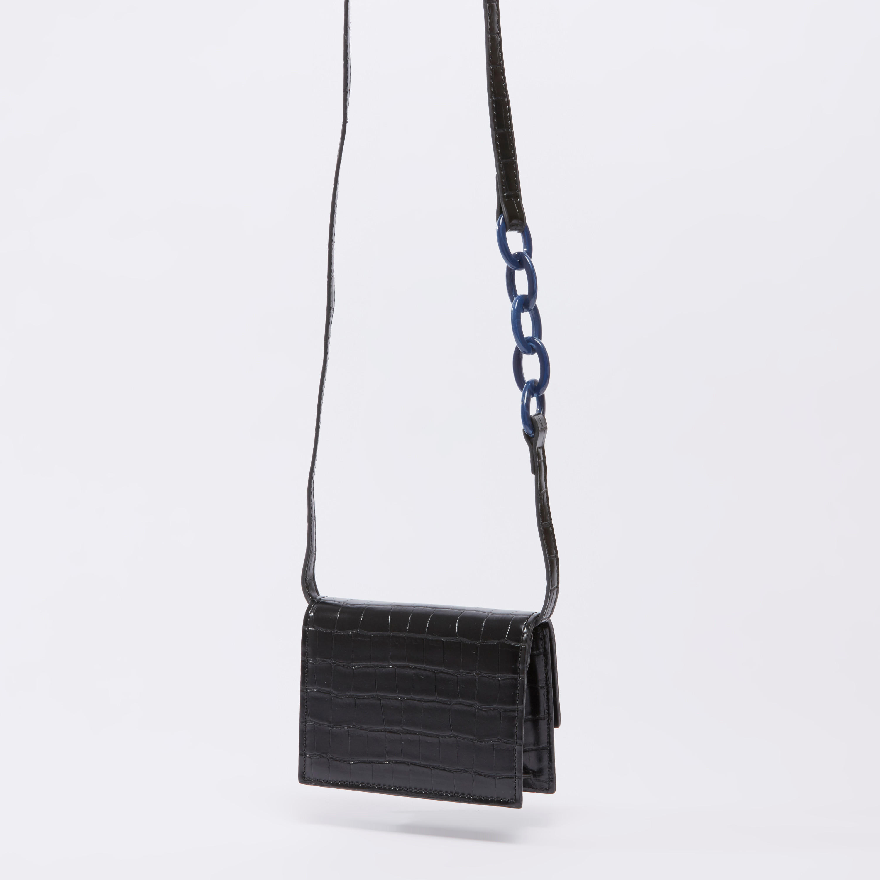 Textured Wallet with Magnetic Snap Closure and Strap-women-bagsandwallets-handbags-image-3