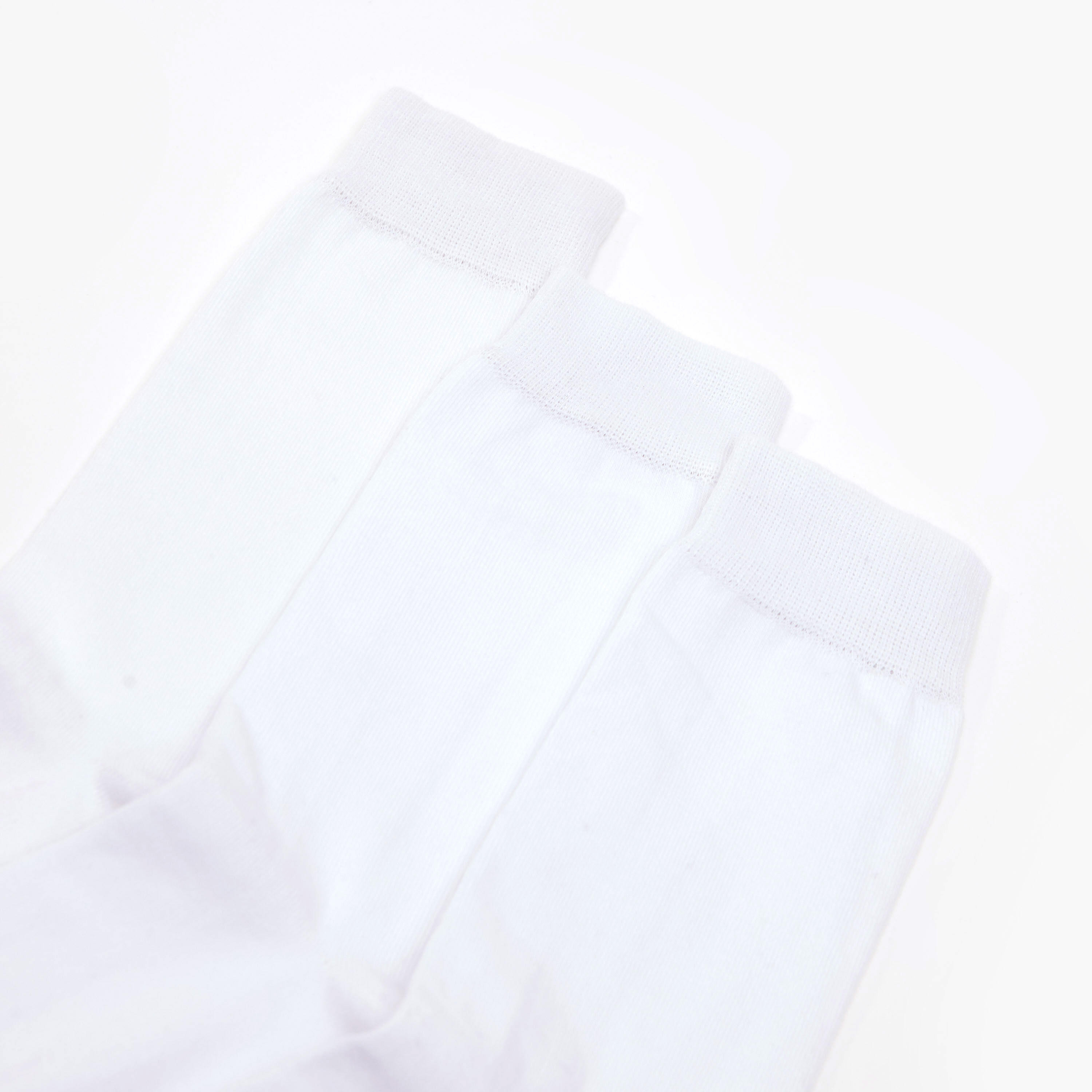 Set of 3 - Solid Crew Length Socks with Cuffed Hems-men-socks-image-2