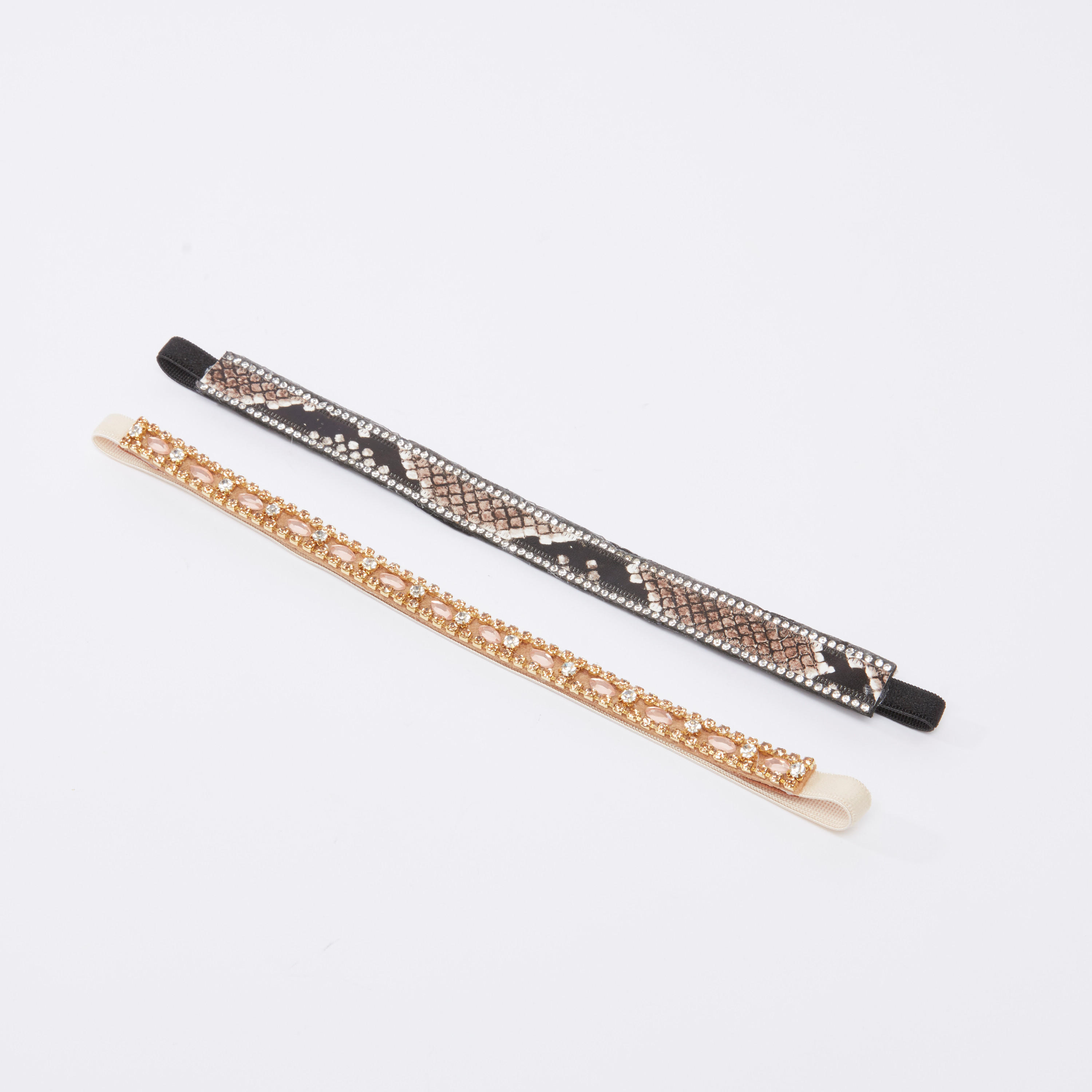 Set of 2 - Embellished Headband-women-hairaccessories-image-1