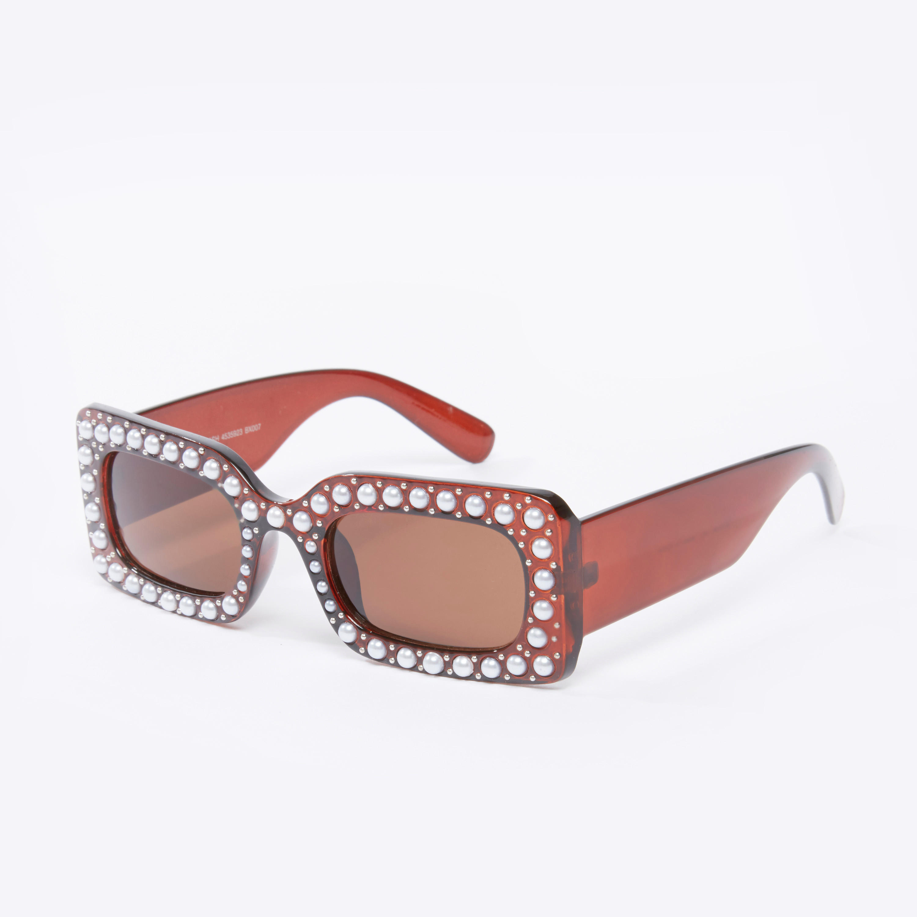 نظّارة شمسية مربّعة بإطار كامل مزيّن-women-sunglasses-image-5