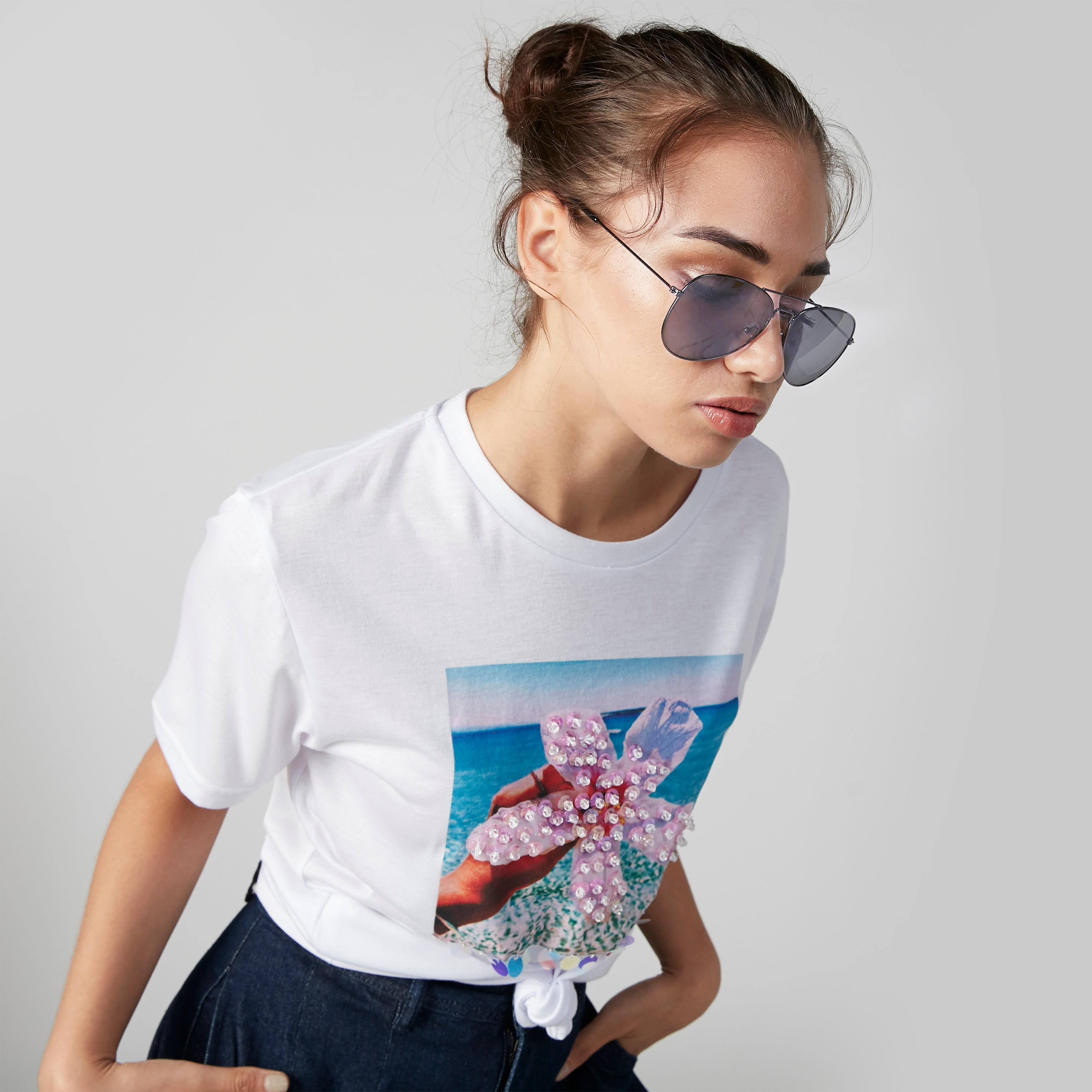 نظّارة شمسية أفياتور بإطار كامل ووسادات أنف-women-sunglasses-image-2