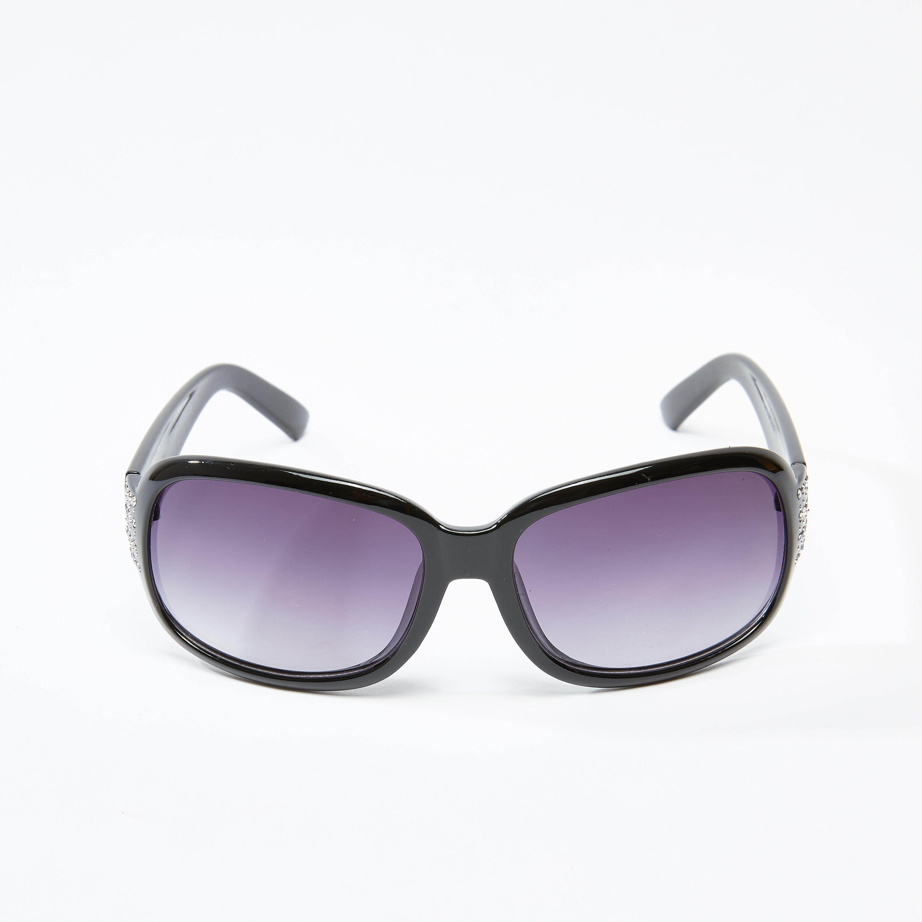 نظّارة شمسية مستطيلة بإطار كامل ووسادات أنف وتفاصيل مرصّعة-women-sunglasses-image-3