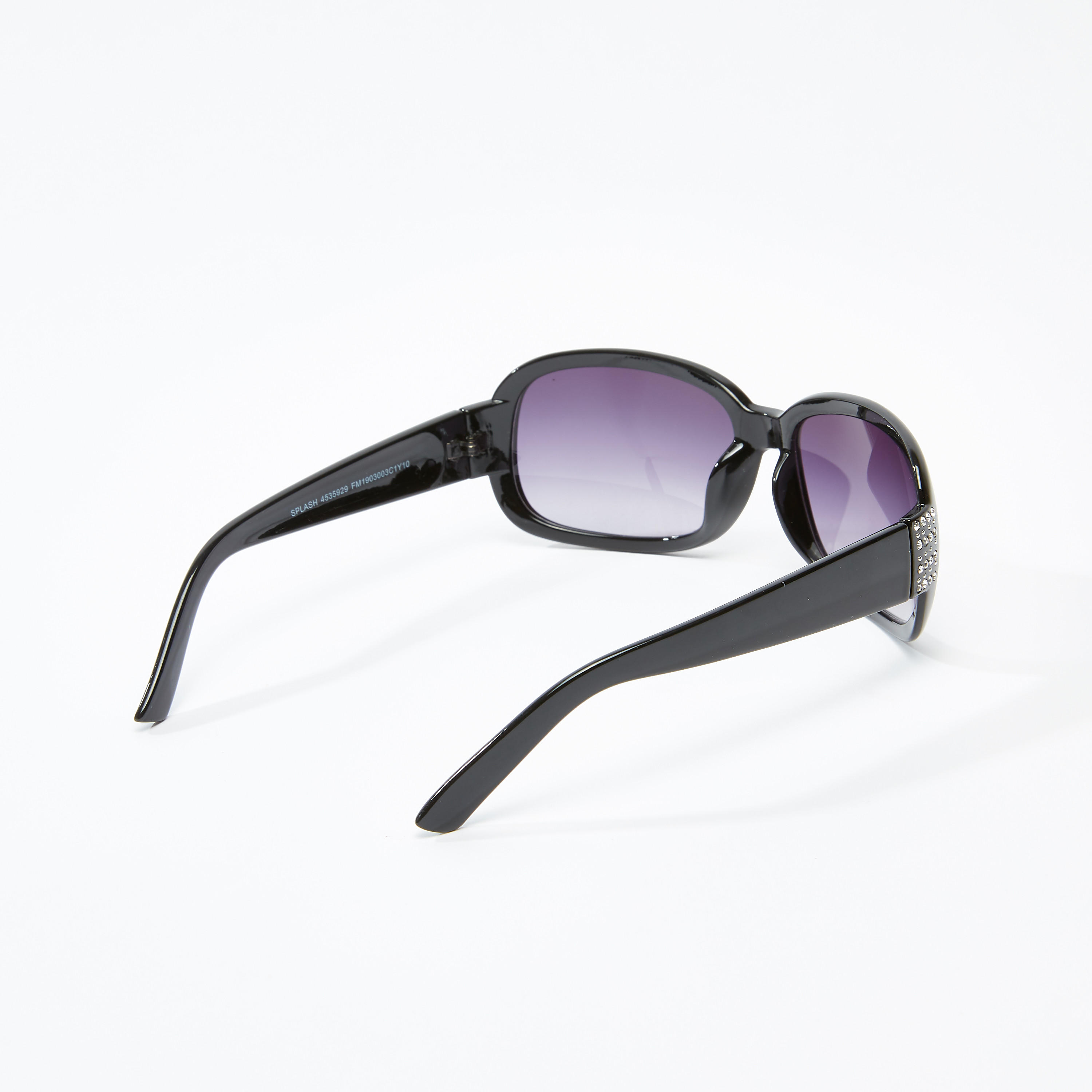 نظّارة شمسية مستطيلة بإطار كامل ووسادات أنف وتفاصيل مرصّعة-women-sunglasses-image-5