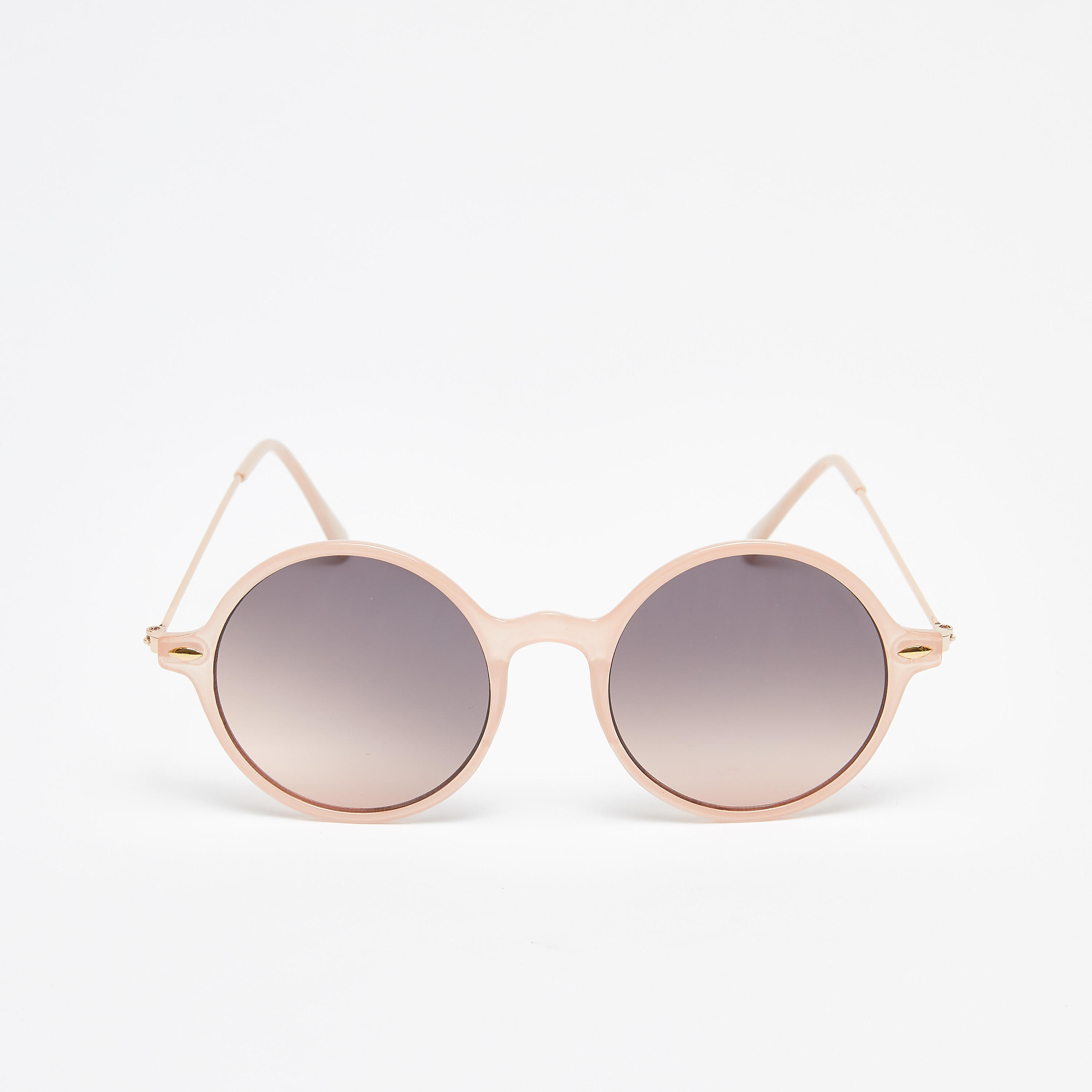 نظّارة شمسية مستديرة بإطار كامل ووسادات أنف-women-sunglasses-image-3