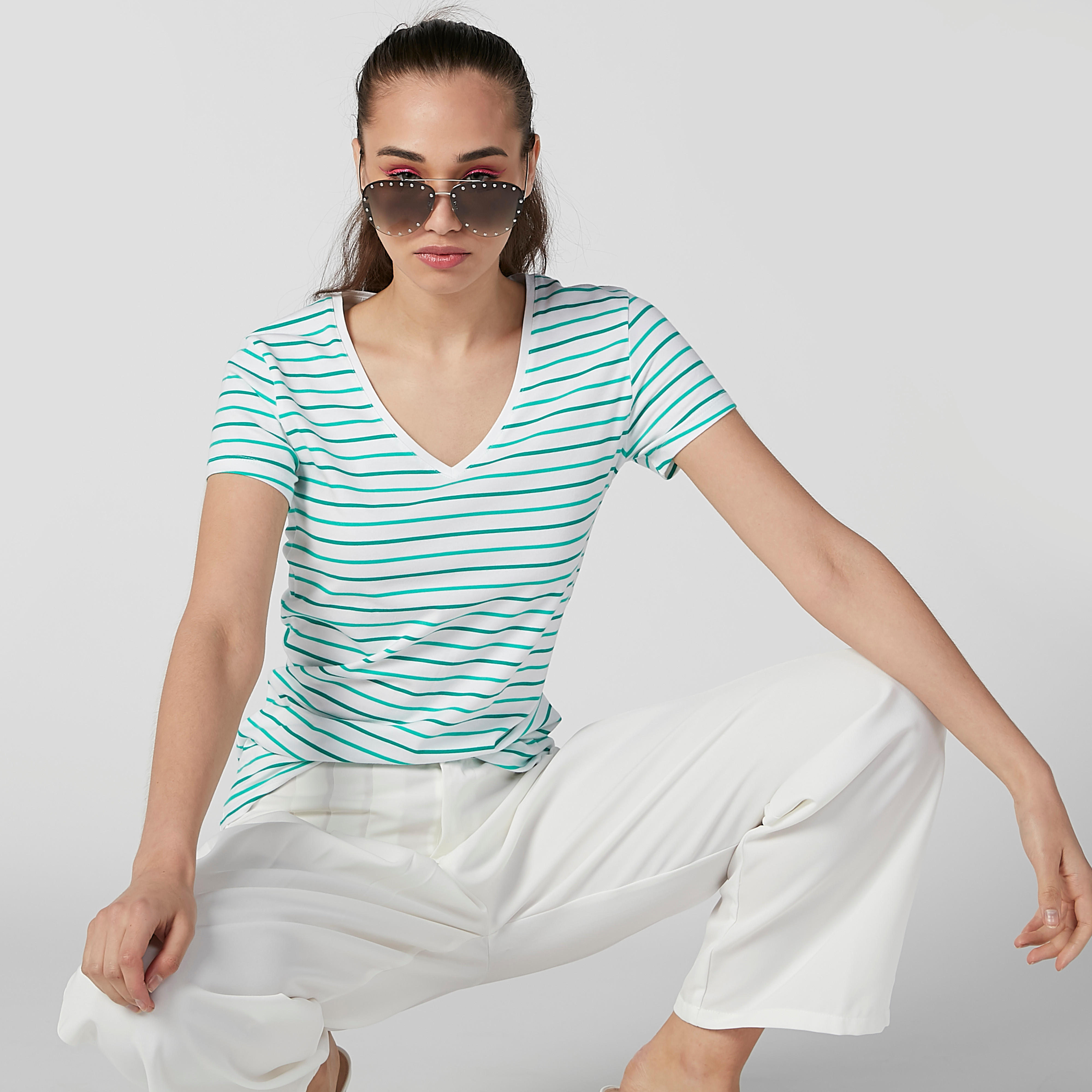 Embellished Aviator Sunglasses with Bridge and Temple Tips-women-sunglasses-image-2