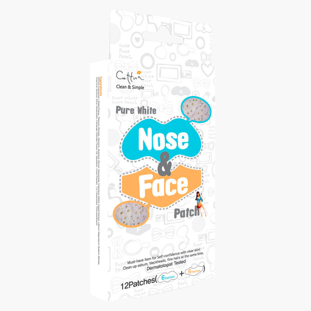 Cettua Clean & Simple Nose and Face Strips-beautyandpersonalcare-skin-masks-masksandpeels-image-1