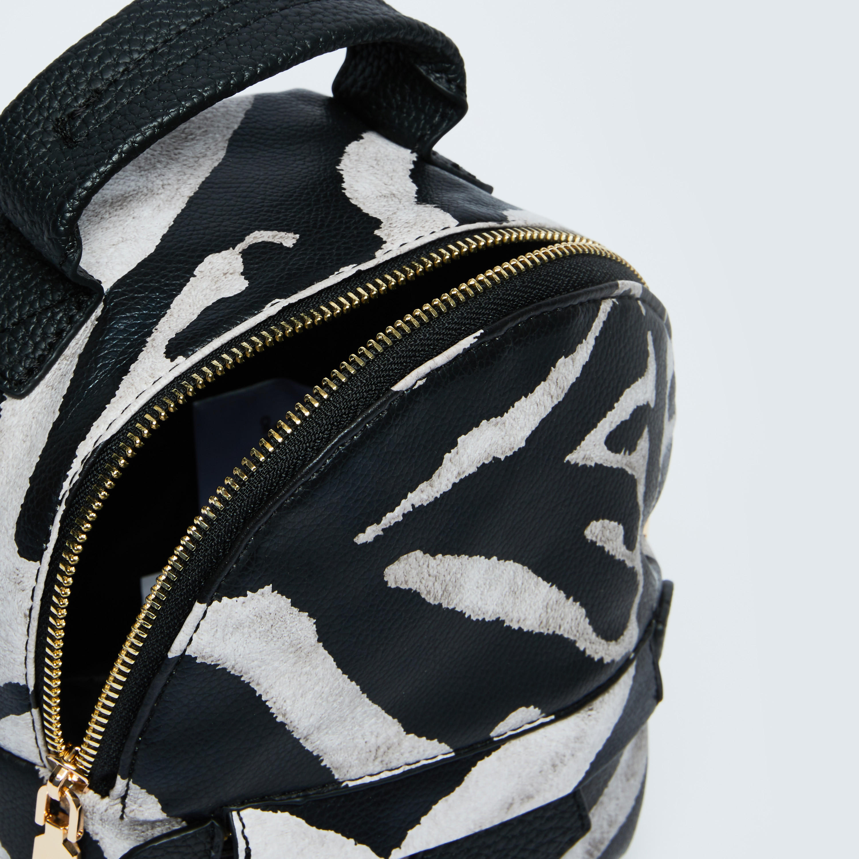 Printed Mini Backpack with Adjustable Shoulder Straps and Top Handle-women-bagsandwallets-handbags-image-5