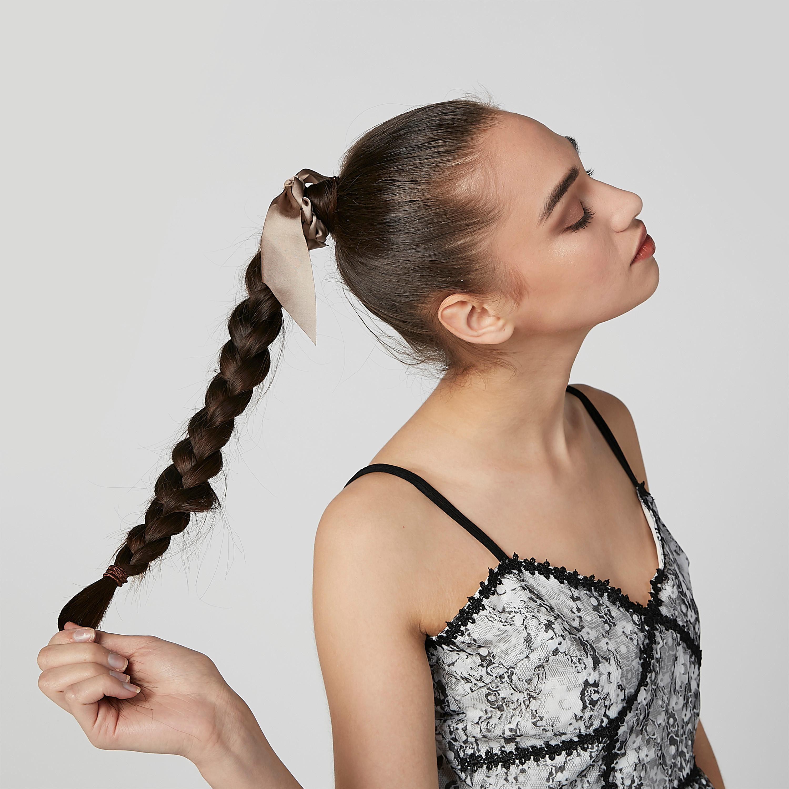 ربطة شعر سادة بفيونكة - طقم من 3 قطع-women-hairaccessories-image-2
