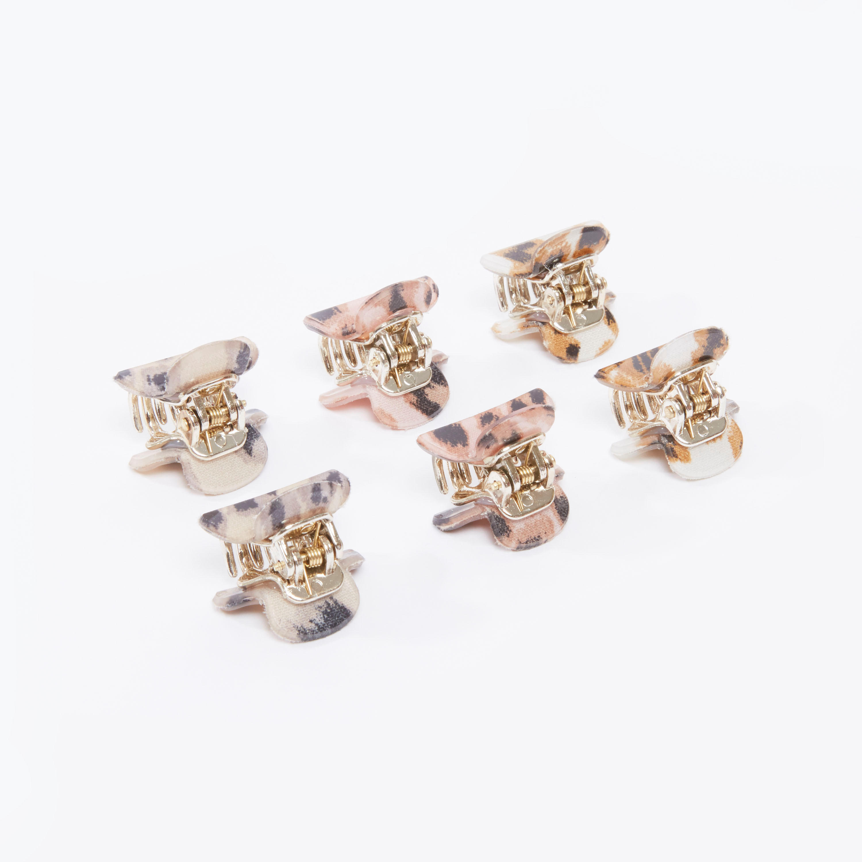 مشابك شعر بطبعات - طقم من 6 قطع-women-hairaccessories-image-3